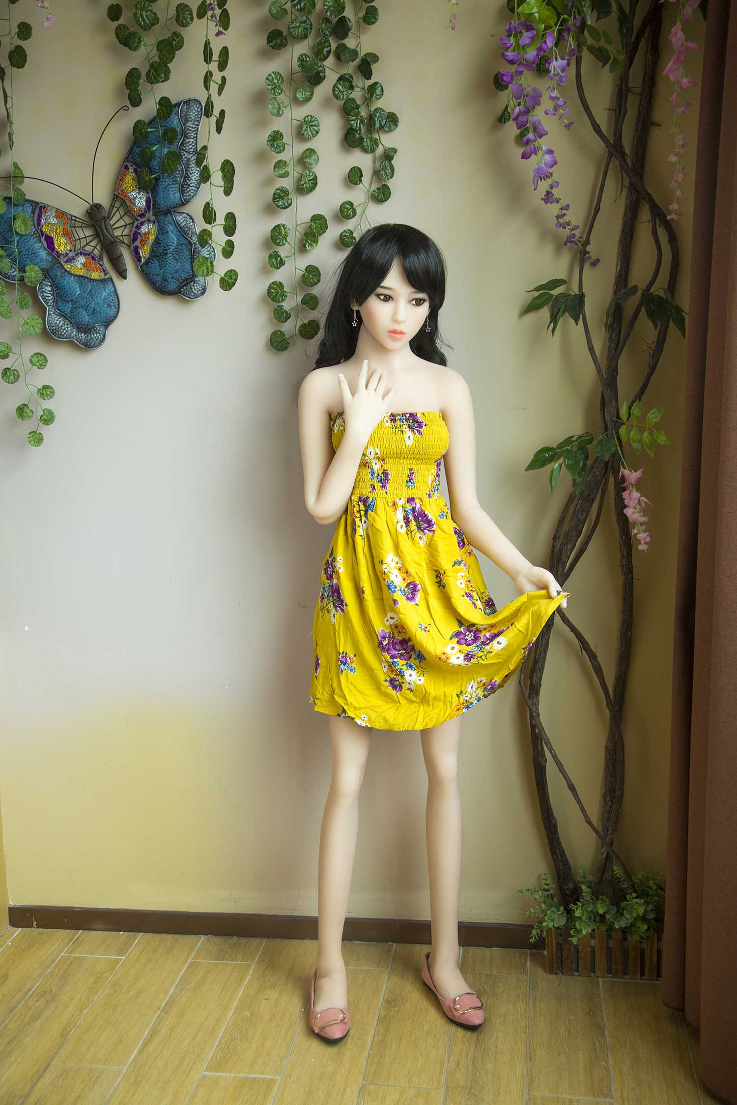 Fire Doll - Kally - Poupée de Sexe Réaliste - 157cm - Gel Sein - Naturel