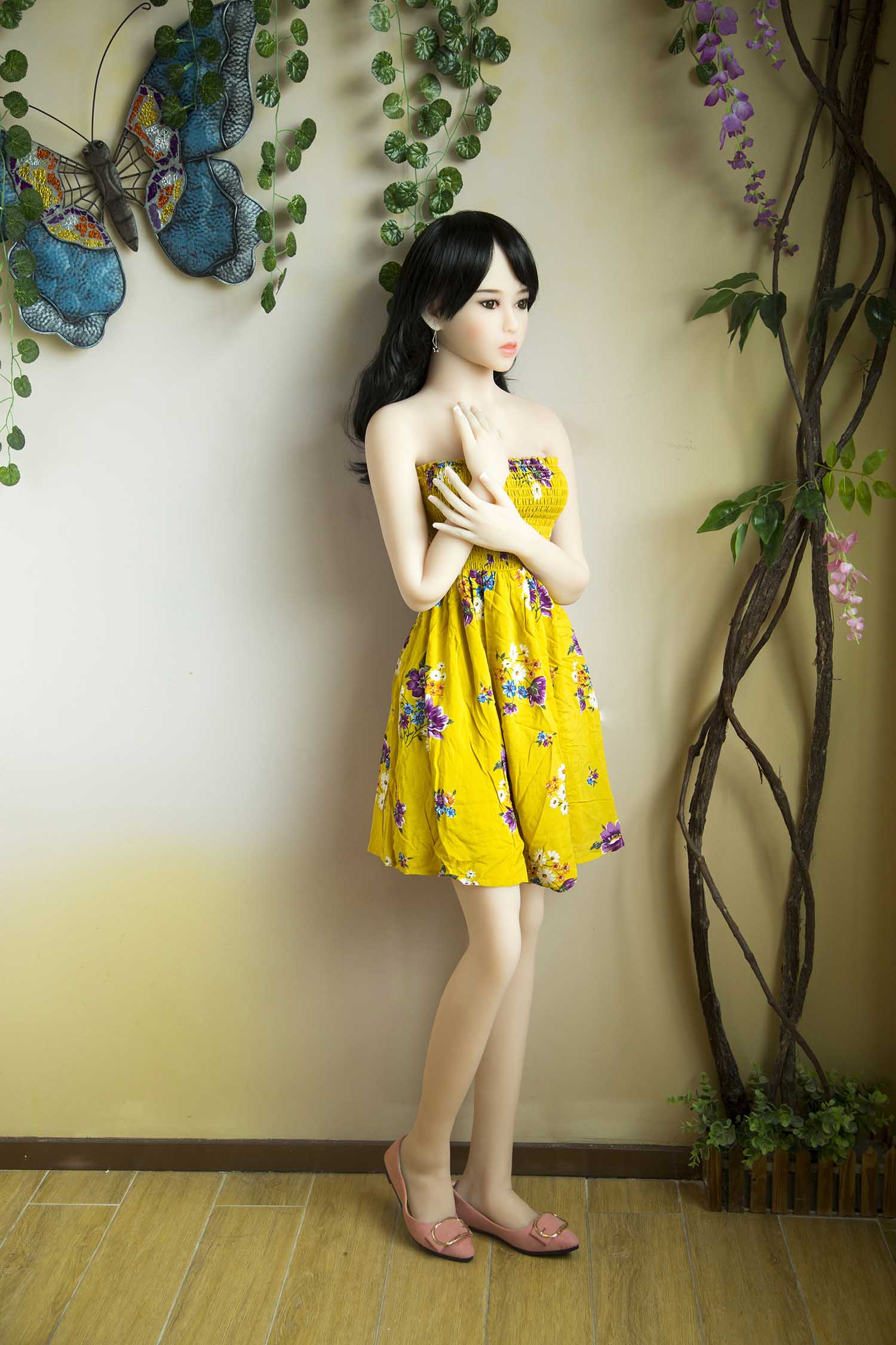 Fire Doll - Kally - Poupée de Sexe Réaliste - 157cm - Gel Sein - Naturel