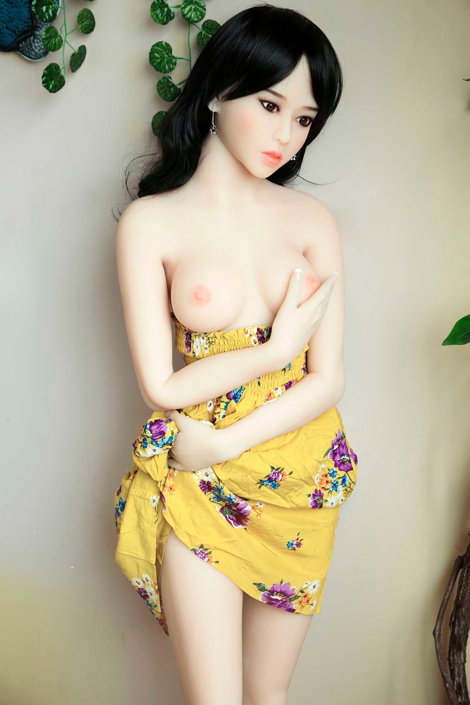 Fire Doll - Kally - Poupée de Sexe Réaliste - 157cm - Gel Sein - Naturel