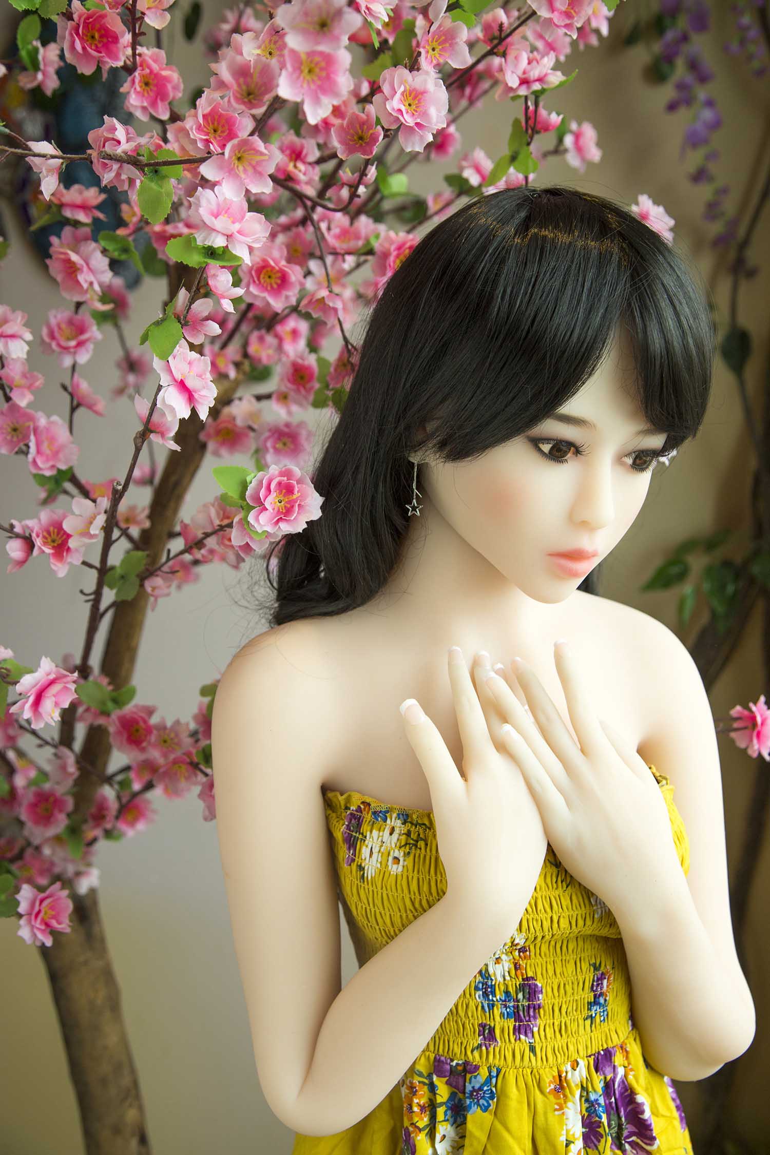 Fire Doll - Kally - Poupée de Sexe Réaliste - 157cm - Gel Sein - Naturel