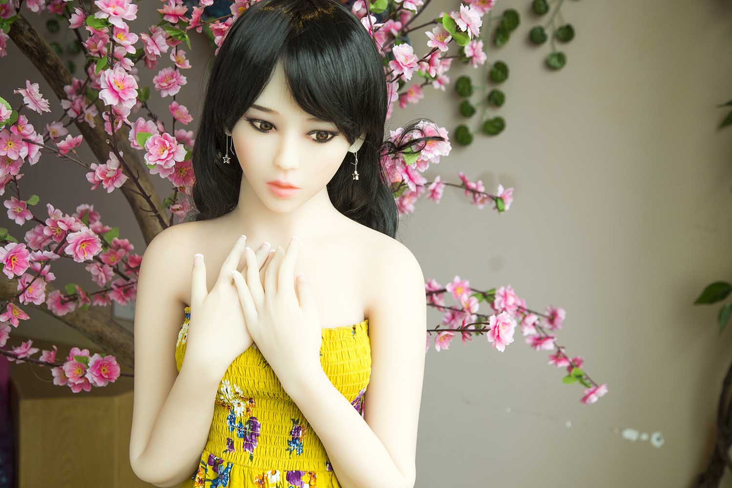 Fire Doll - Kally - Poupée de Sexe Réaliste - 157cm - Gel Sein - Naturel