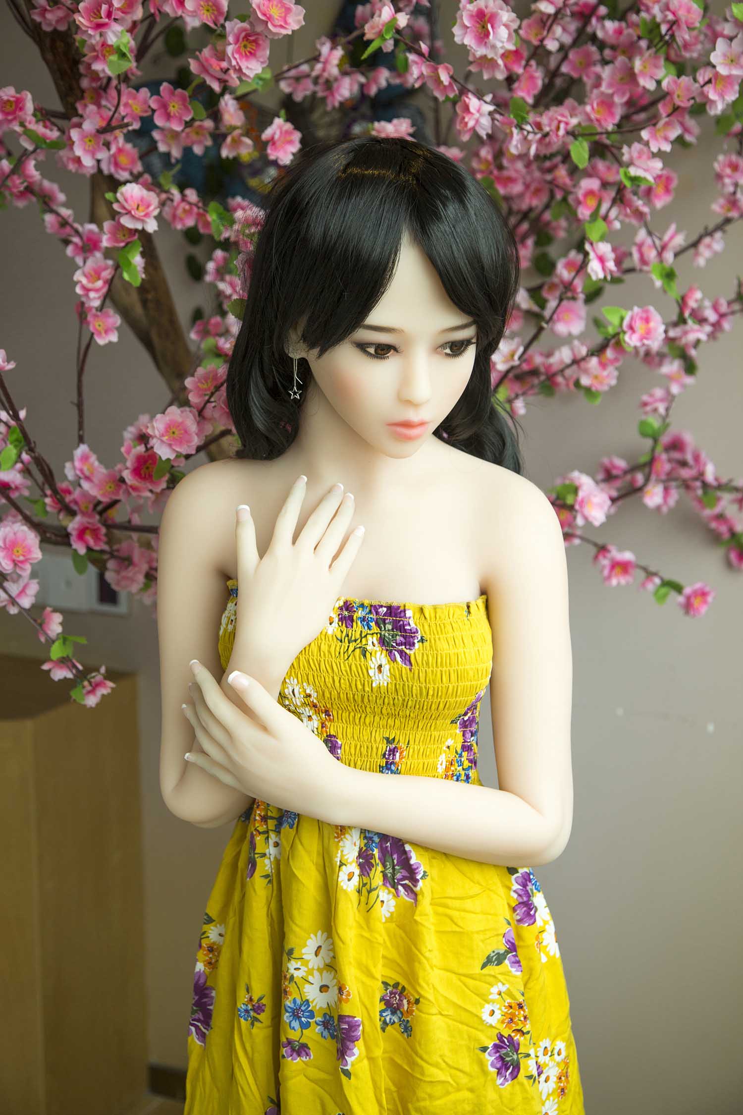 Fire Doll - Kally - Poupée de Sexe Réaliste - 157cm - Gel Sein - Naturel