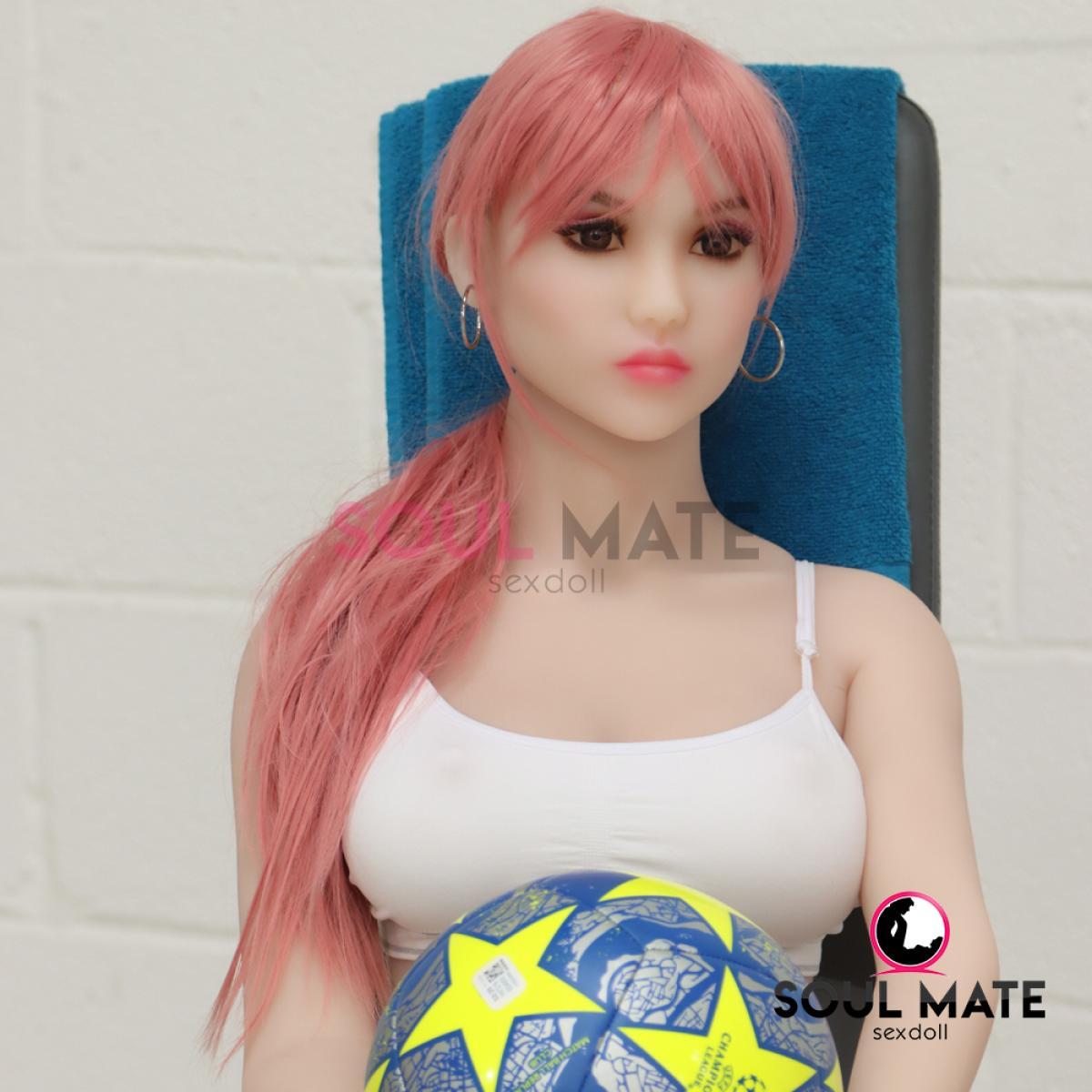 SoulMate - Lauren - Poupée de Sexe Réaliste - 148cm - Blanche