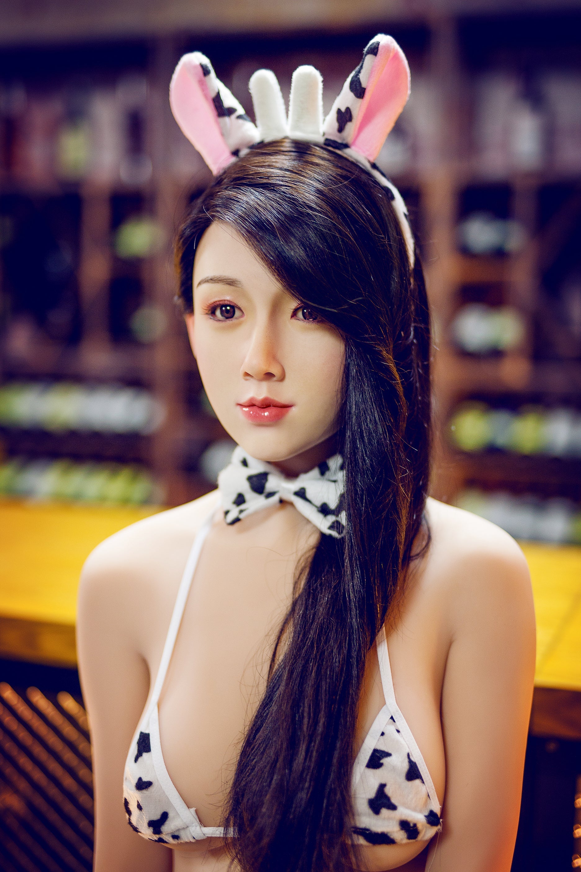 XYDoll - Leila - Poupée de Sexe Hybride en TPE Silicone - 168cm - Cheveux Implémentés - Naturel