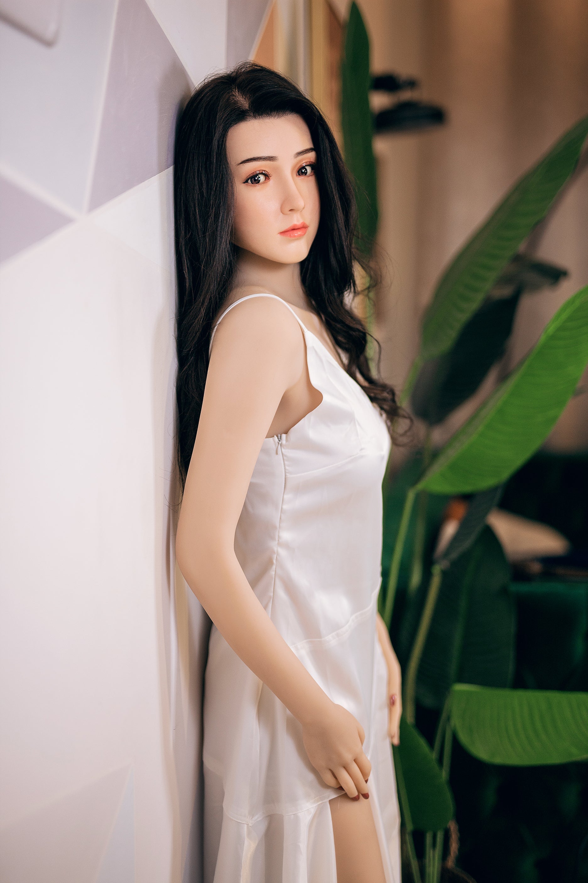 XYDoll - Xia - Poupée de Sexe Hybride en TPE Silicone - 168cm - Cheveux Implémentés - Naturel