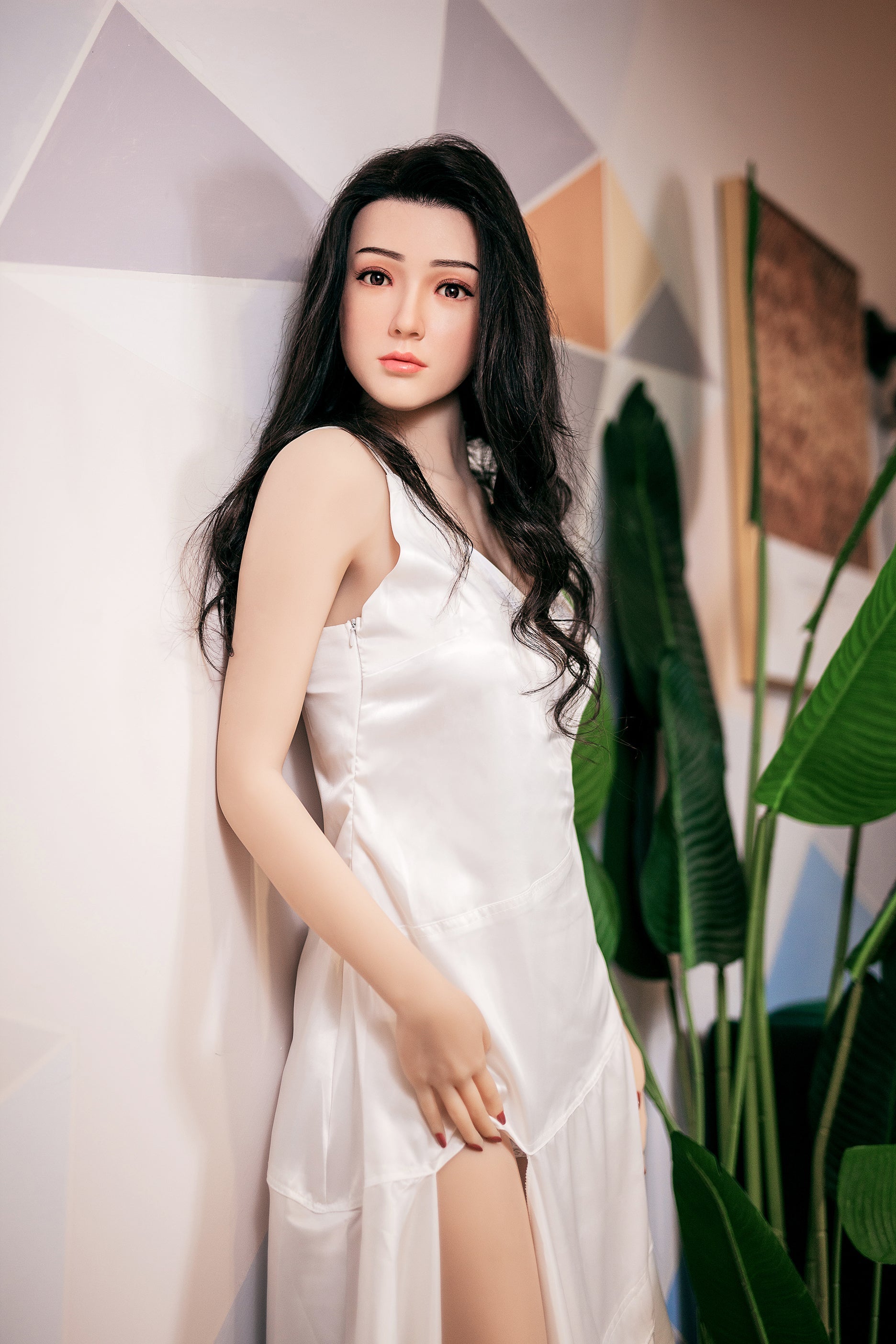 XYDoll - Xia - Poupée de Sexe Hybride en TPE Silicone - 168cm - Cheveux Implémentés - Naturel