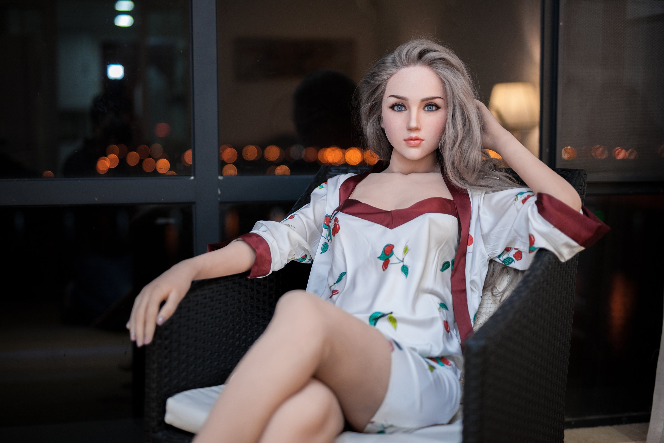XYDoll - Misa - Poupée de Sexe Hybride en TPE Silicone - 168cm - Cheveux Implémentés - Naturel