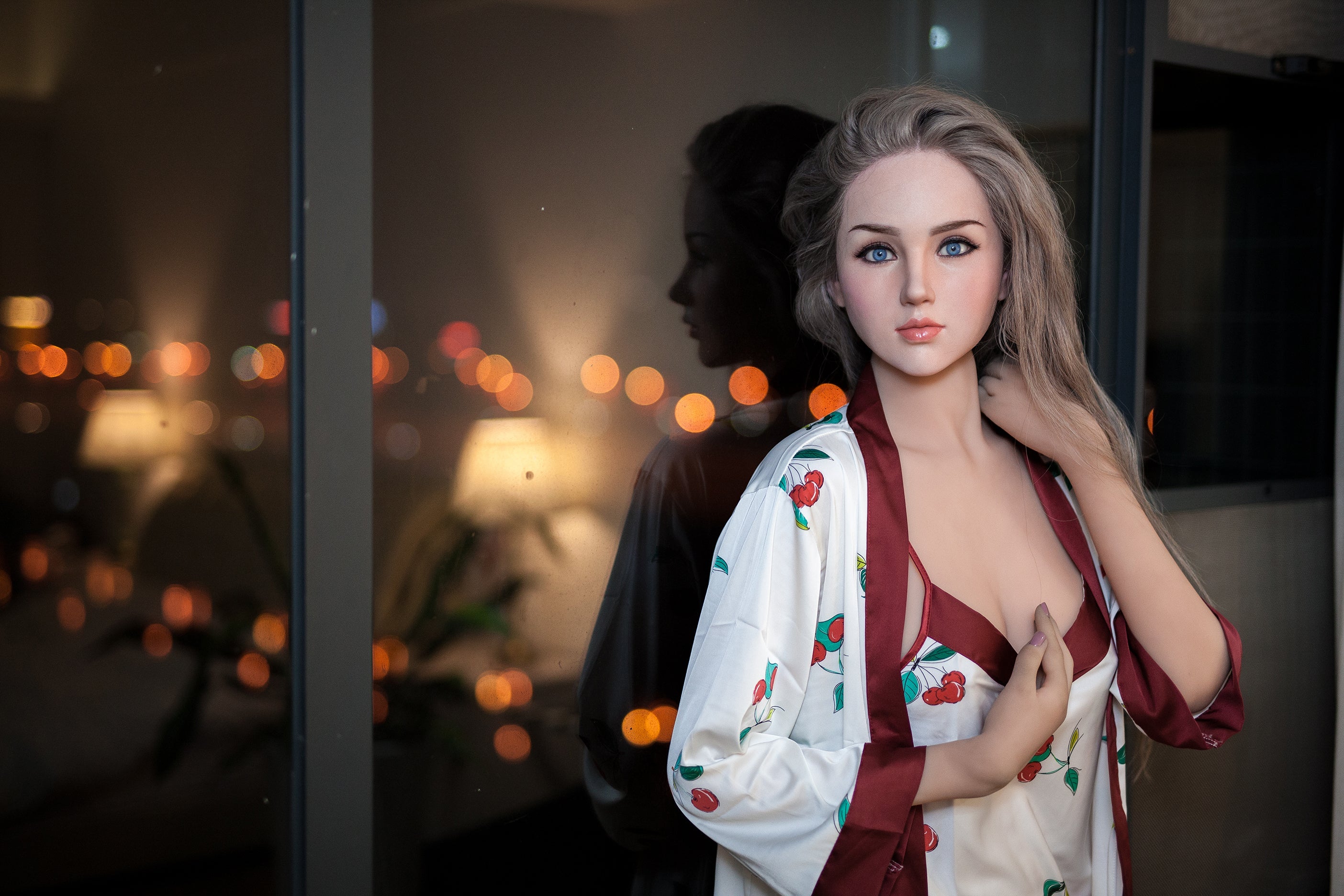 XYDoll - Misa - Poupée de Sexe Hybride en TPE Silicone - 168cm - Cheveux Implémentés - Naturel