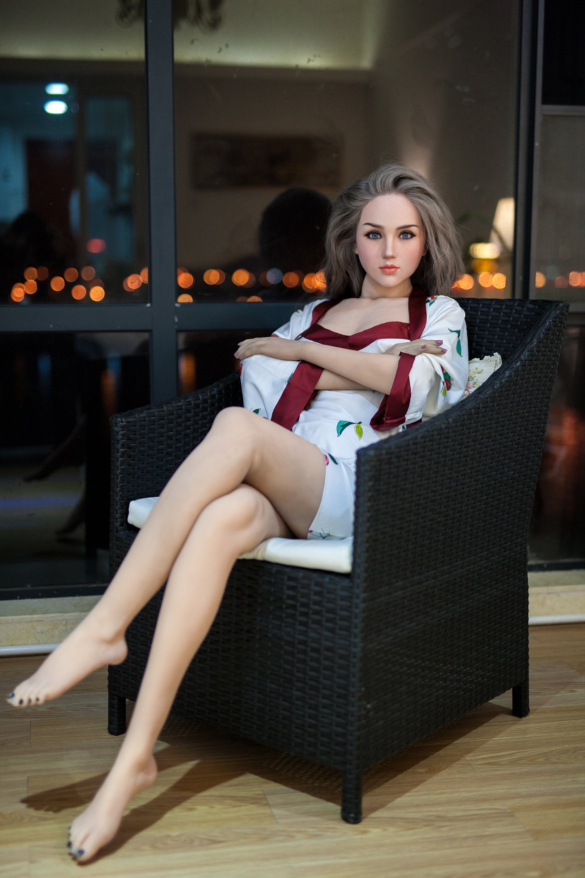 XYDoll - Misa - Poupée de Sexe Hybride en TPE Silicone - 168cm - Cheveux Implémentés - Naturel