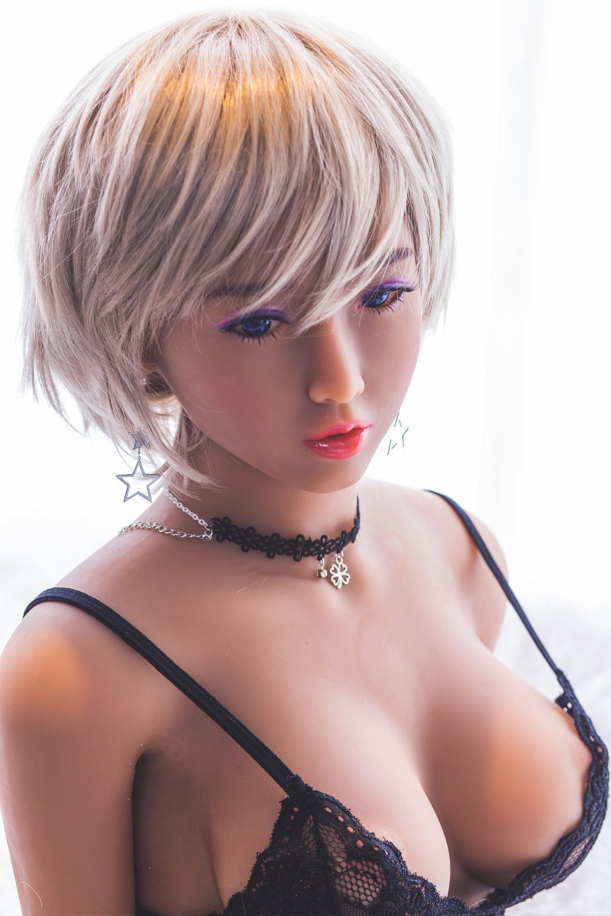 Neodoll Sugar Babe - Magdalen - Poupée de Sexe Réaliste - Utérus - 148cm - Bronzer
