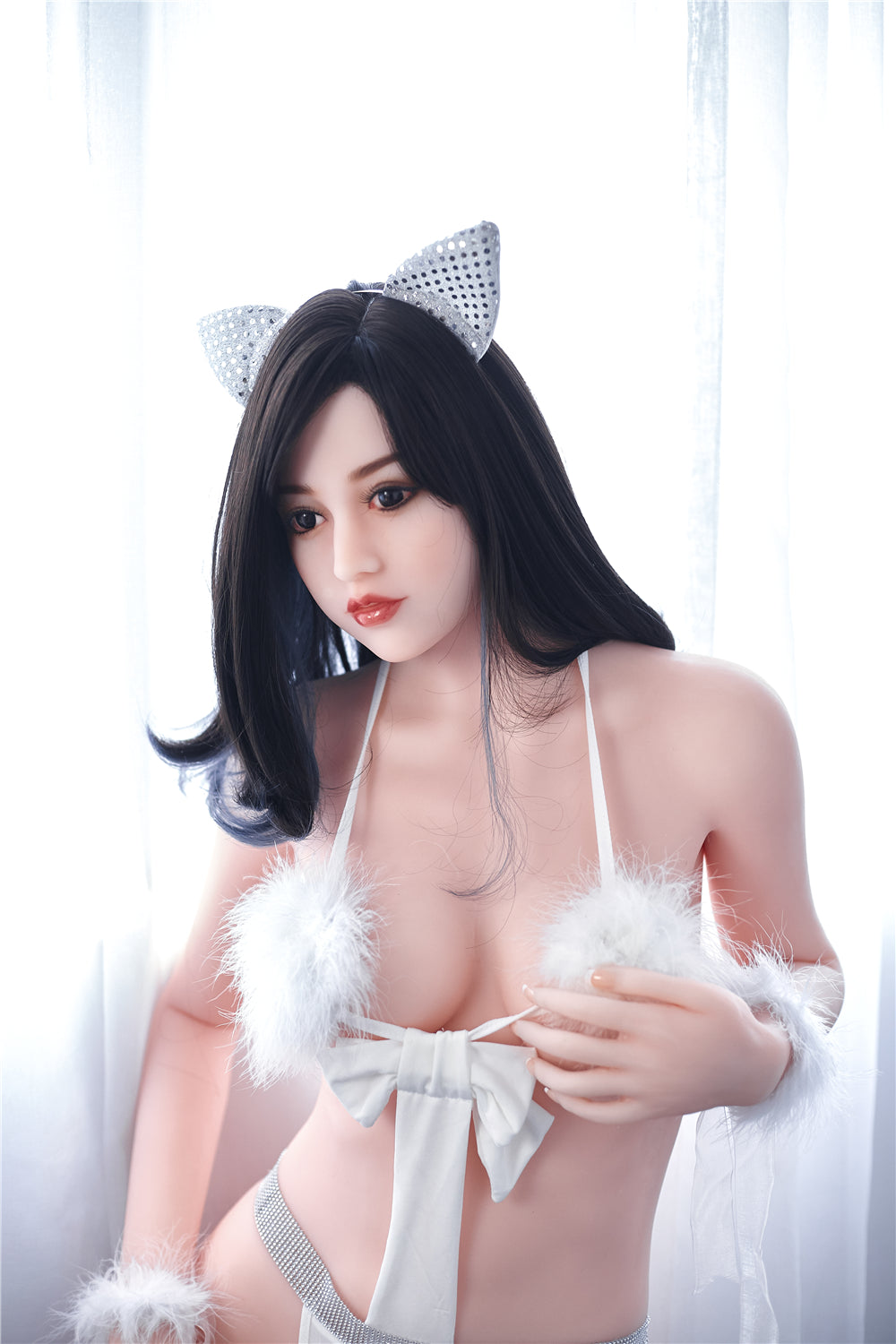 Neodoll Racy Amy - Poupée de Sexe Réaliste - 163cm - Blanche
