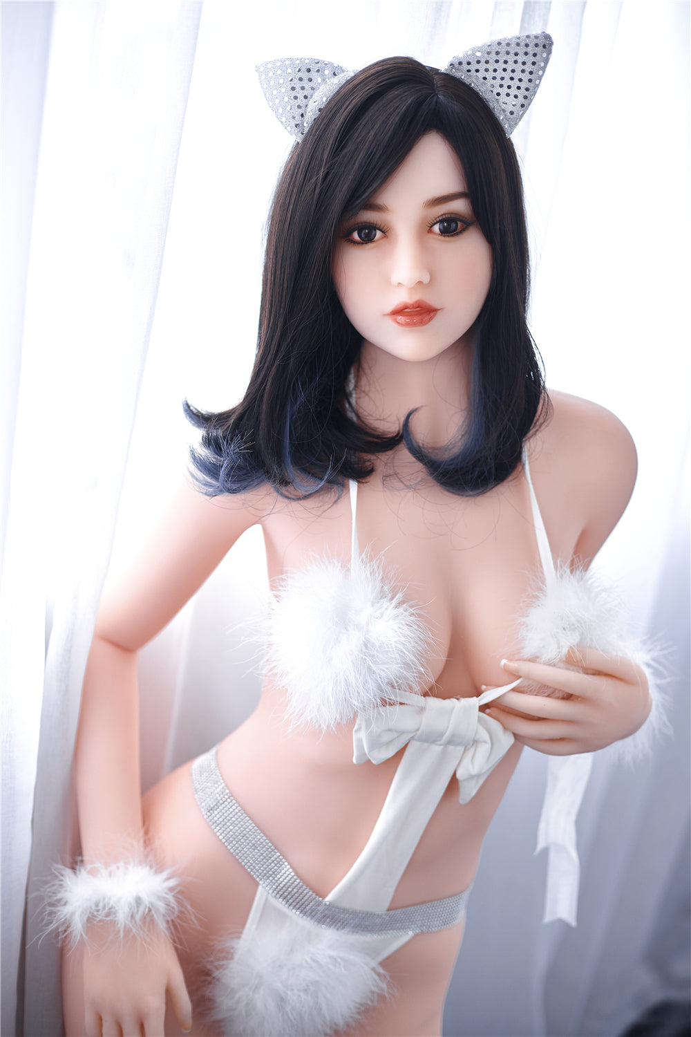 Neodoll Racy Amy - Poupée de Sexe Réaliste - 163cm - Blanche