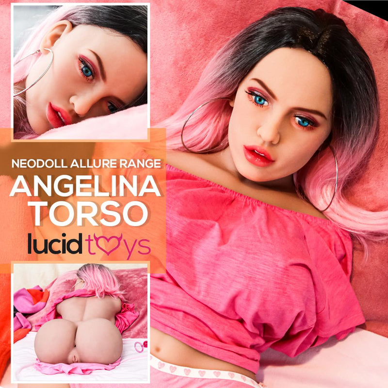 Neodoll Allure Torse de Poupée Sexuelle - Angelina Tête & Torse - Bronzé video