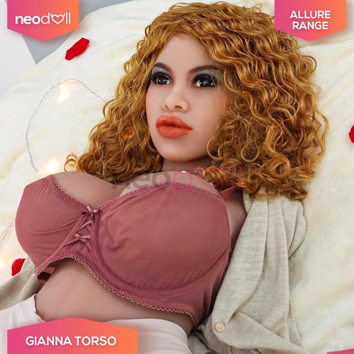 Allure Torse de Poupée Sexuelle - Gianna Tête & Torse - Bronzer