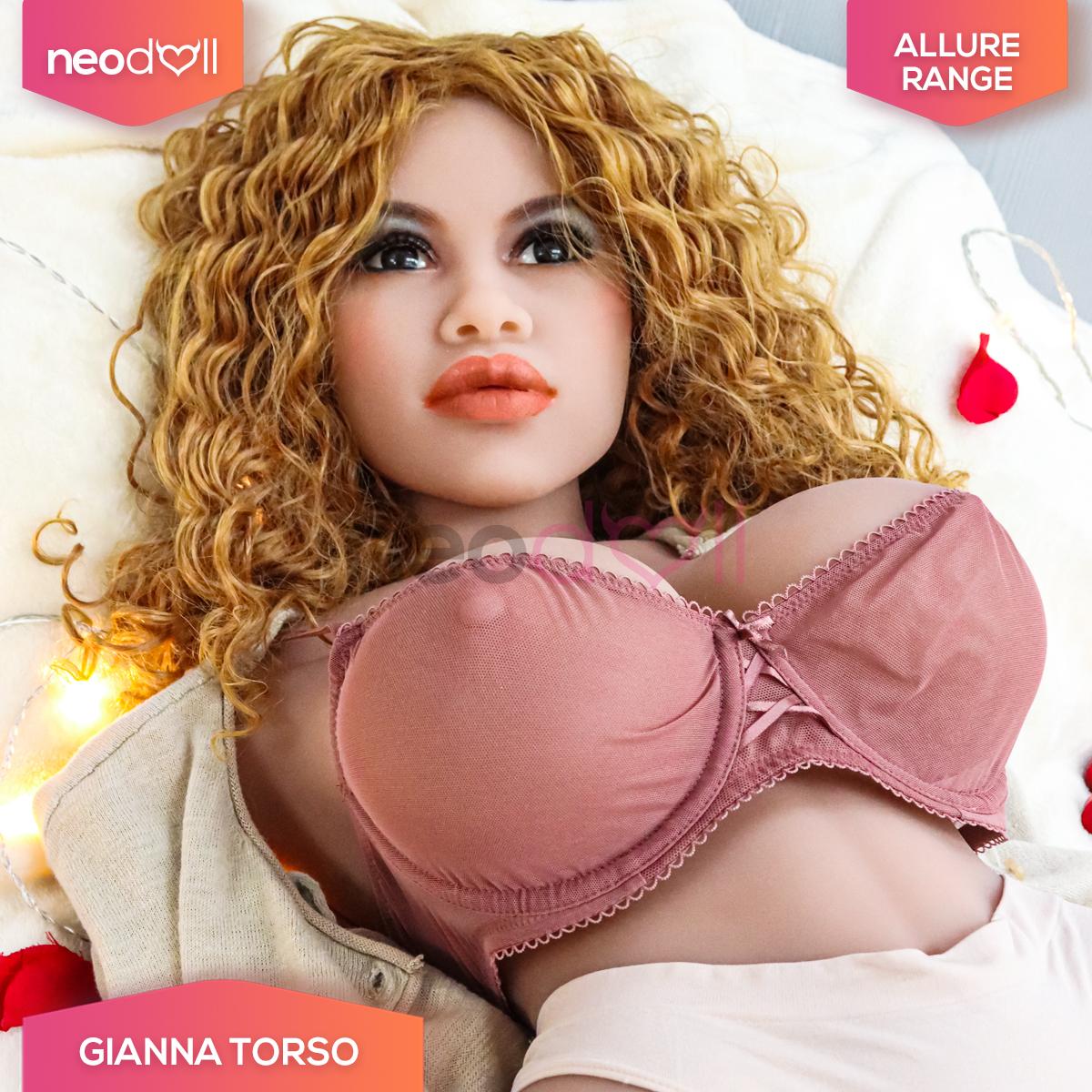 Allure Torse de Poupée Sexuelle - Gianna Tête & Torse - Bronzer