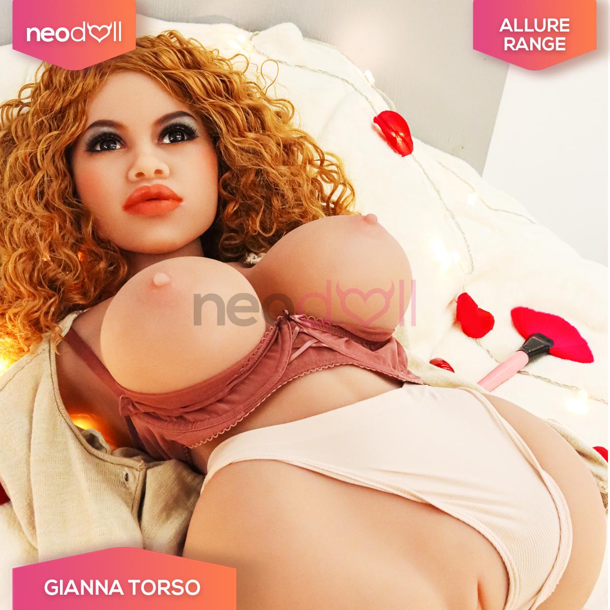 Allure Torse de Poupée Sexuelle - Gianna Tête & Torse - Bronzer
