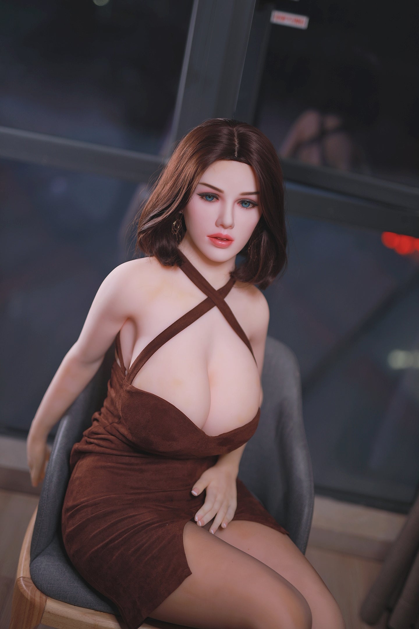 Neodoll Sugar Babe - Haley - Poupée de Sexe Réaliste - 170cm - Gel Sein - Du blé