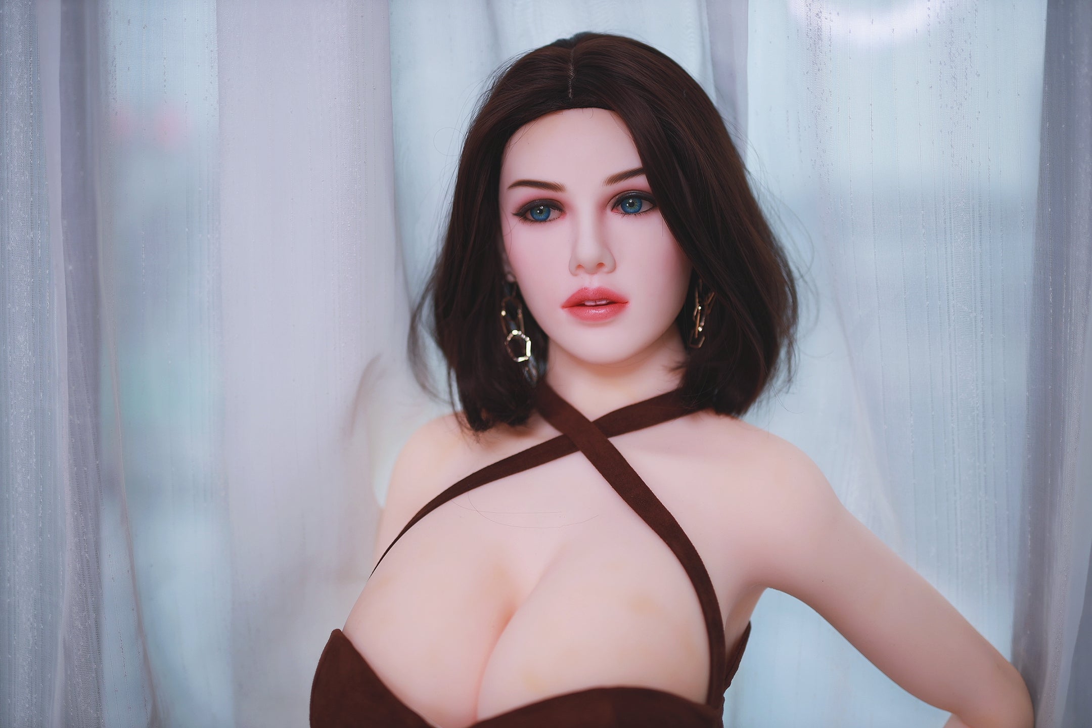 Neodoll Sugar Babe - Haley - Poupée de Sexe Réaliste - 170cm - Gel Sein - Du blé