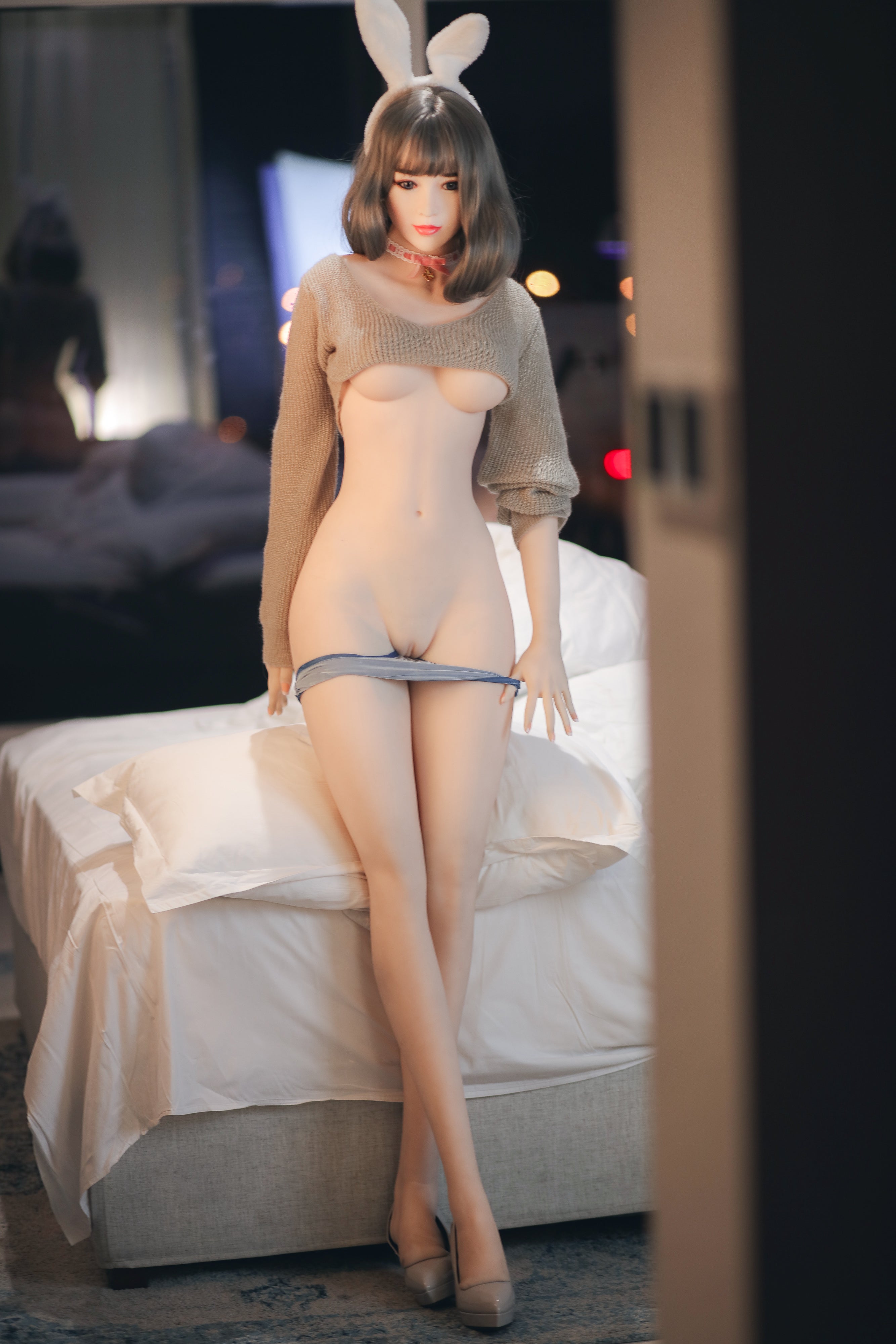 Neodoll Sugar Babe - Kayleigh - Poupée de Sexe Réaliste - 170cm - Gel Sein - Blanche