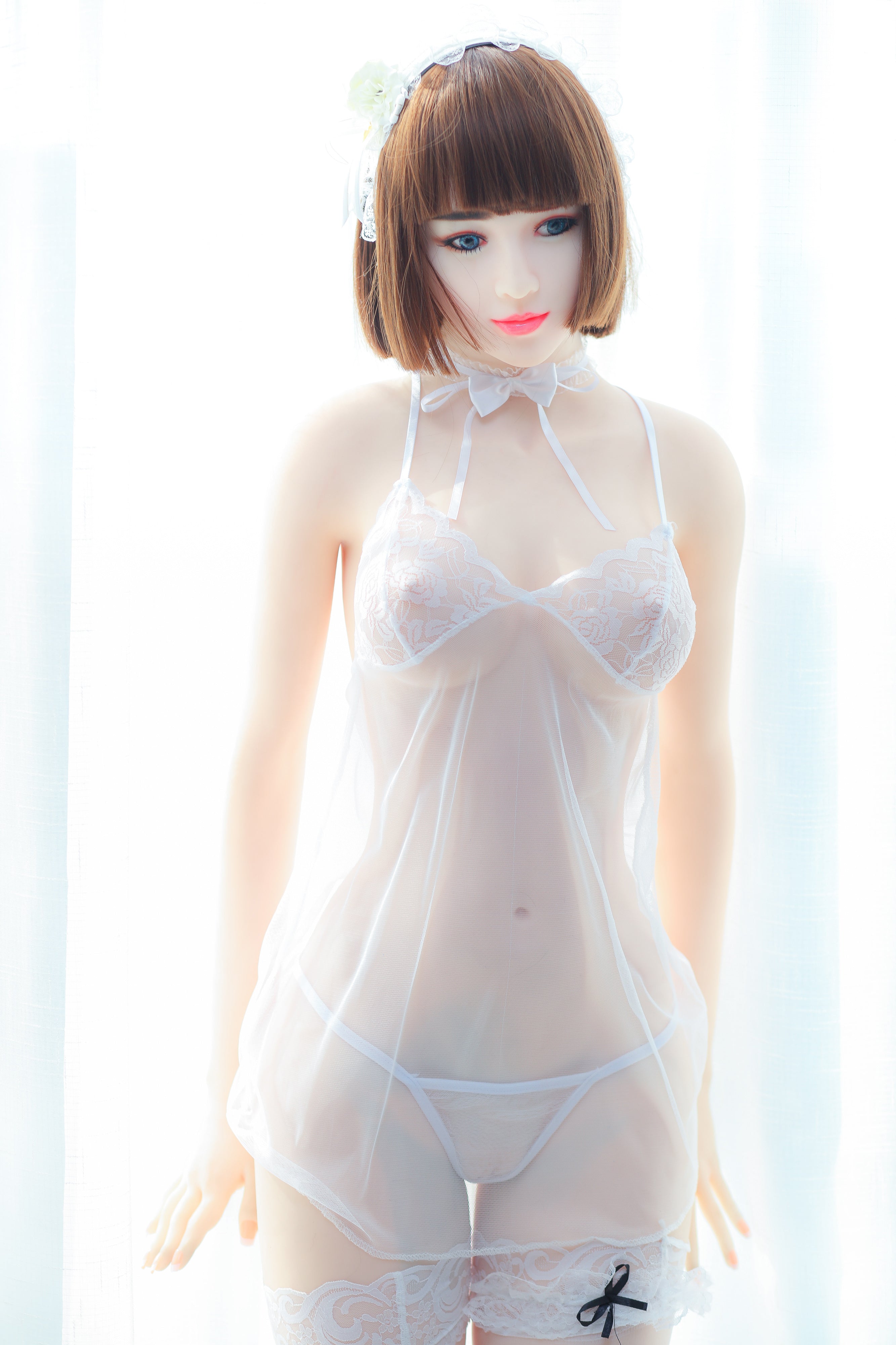 Neodoll Sugar Babe - Kayleigh - Poupée de Sexe Réaliste - 170cm - Gel Sein - Blanche