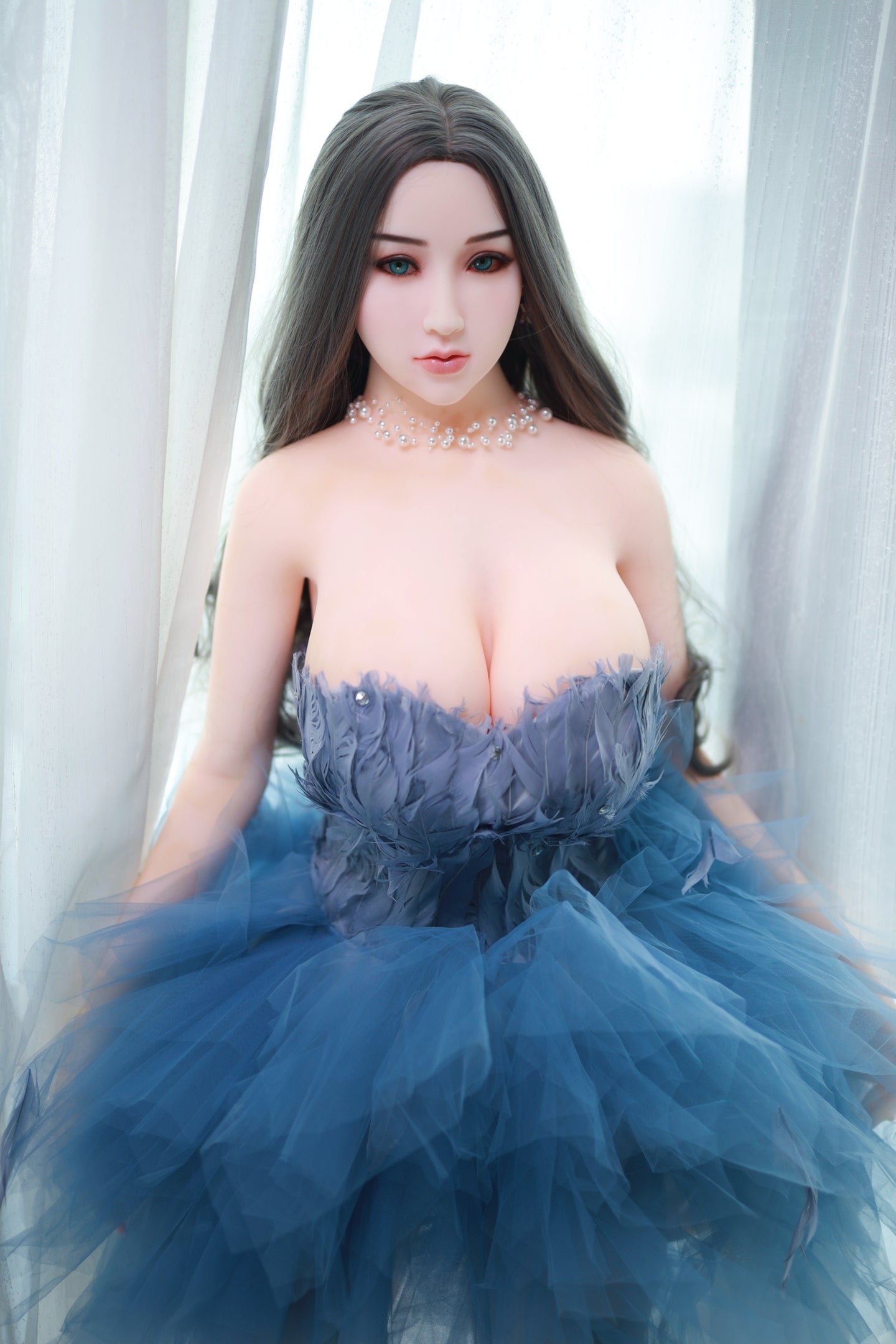 Neodoll Sugar Babe - Celeste - Poupée de Sexe Réaliste - 170cm - Gel Sein - Blanche