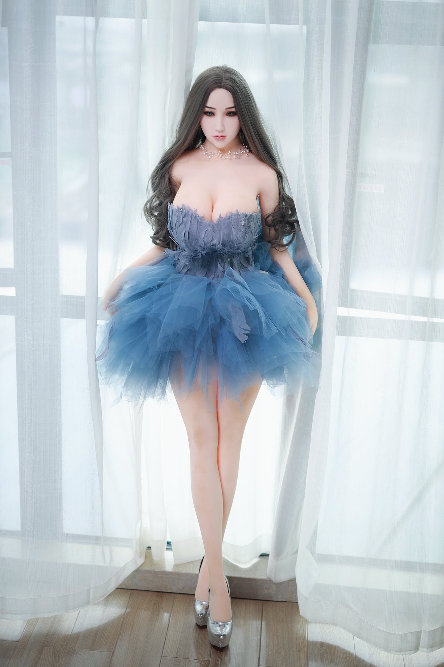 Neodoll Sugar Babe - Celeste - Poupée de Sexe Réaliste - 170cm - Gel Sein - Blanche