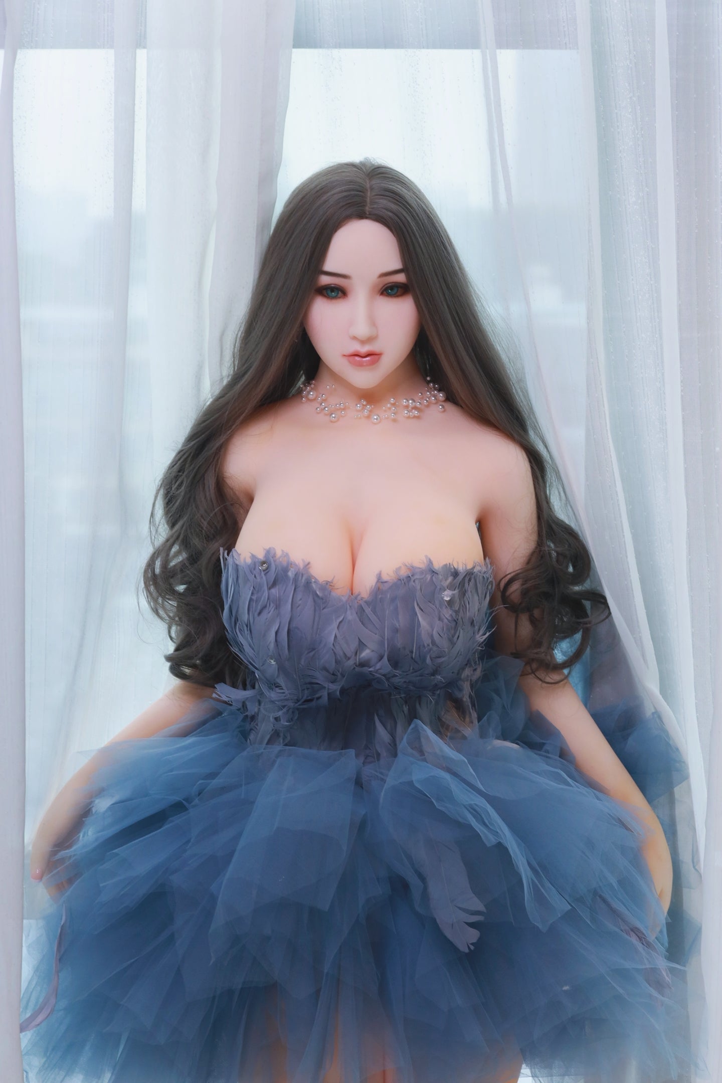 Neodoll Sugar Babe - Celeste - Poupée de Sexe Réaliste - 170cm - Gel Sein - Blanche