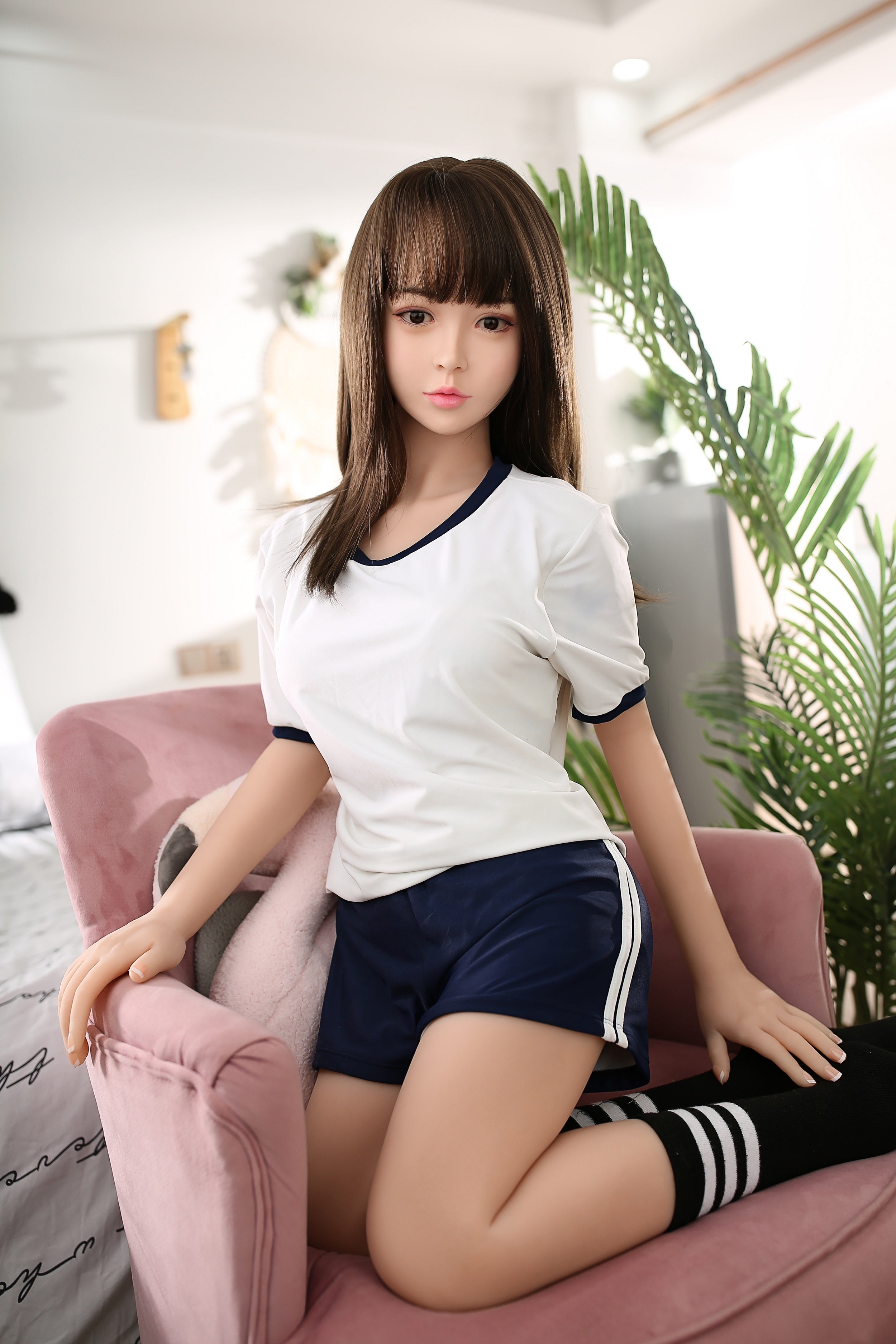 Neodoll Girlfriend Julia - Poupée de Sexe Hybride en TPE Silicone - 148cm - Naturel