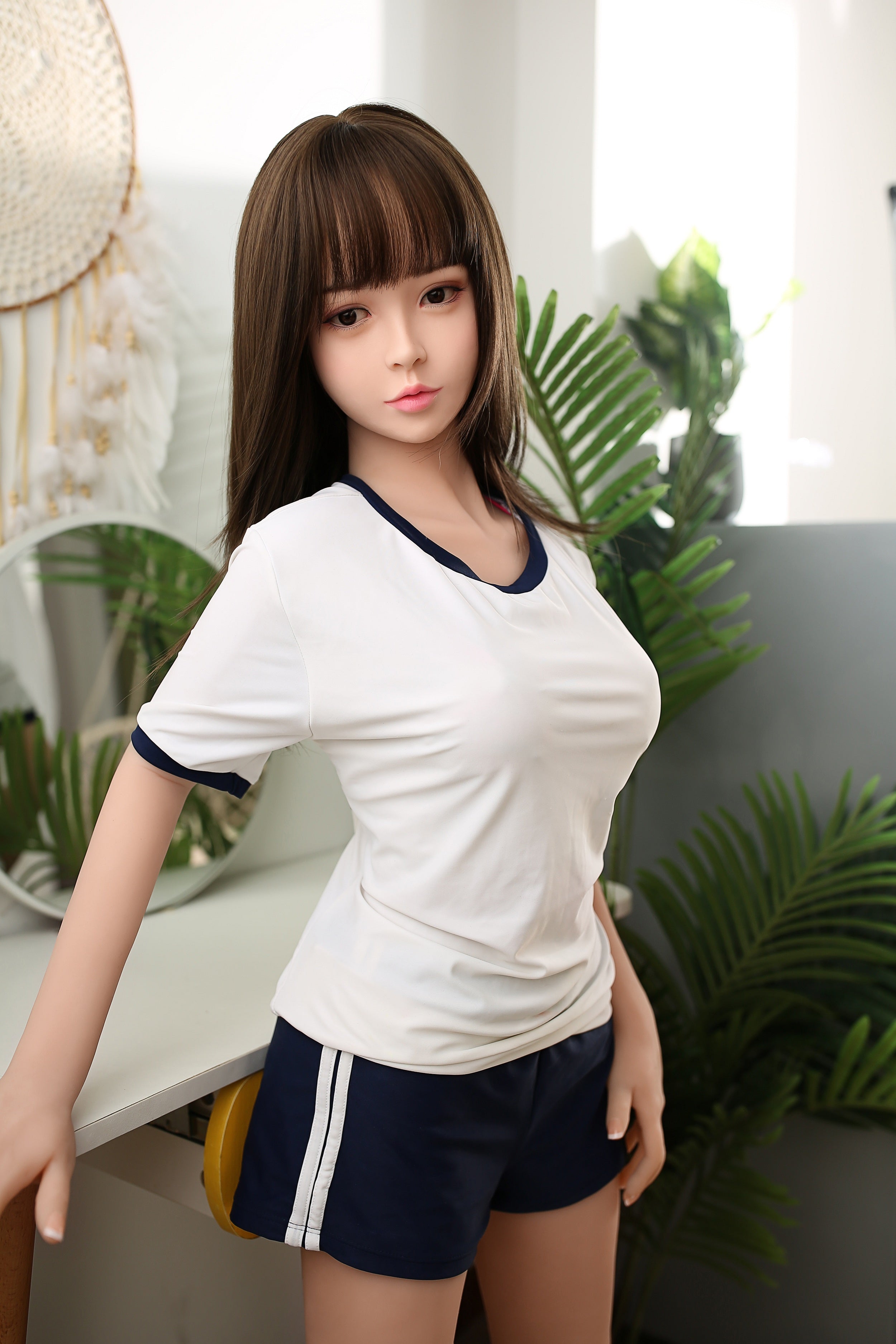 Neodoll Girlfriend Julia - Poupée de Sexe Hybride en TPE Silicone - 148cm - Naturel