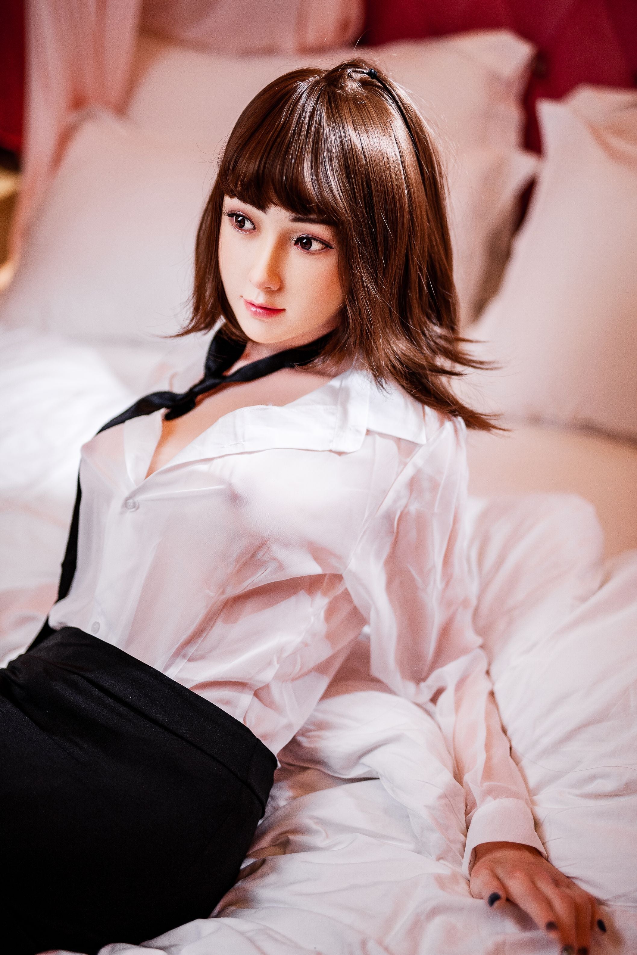 XYDoll - Janny - Poupée de Sexe Hybride en TPE Silicone - 158cm - Naturel