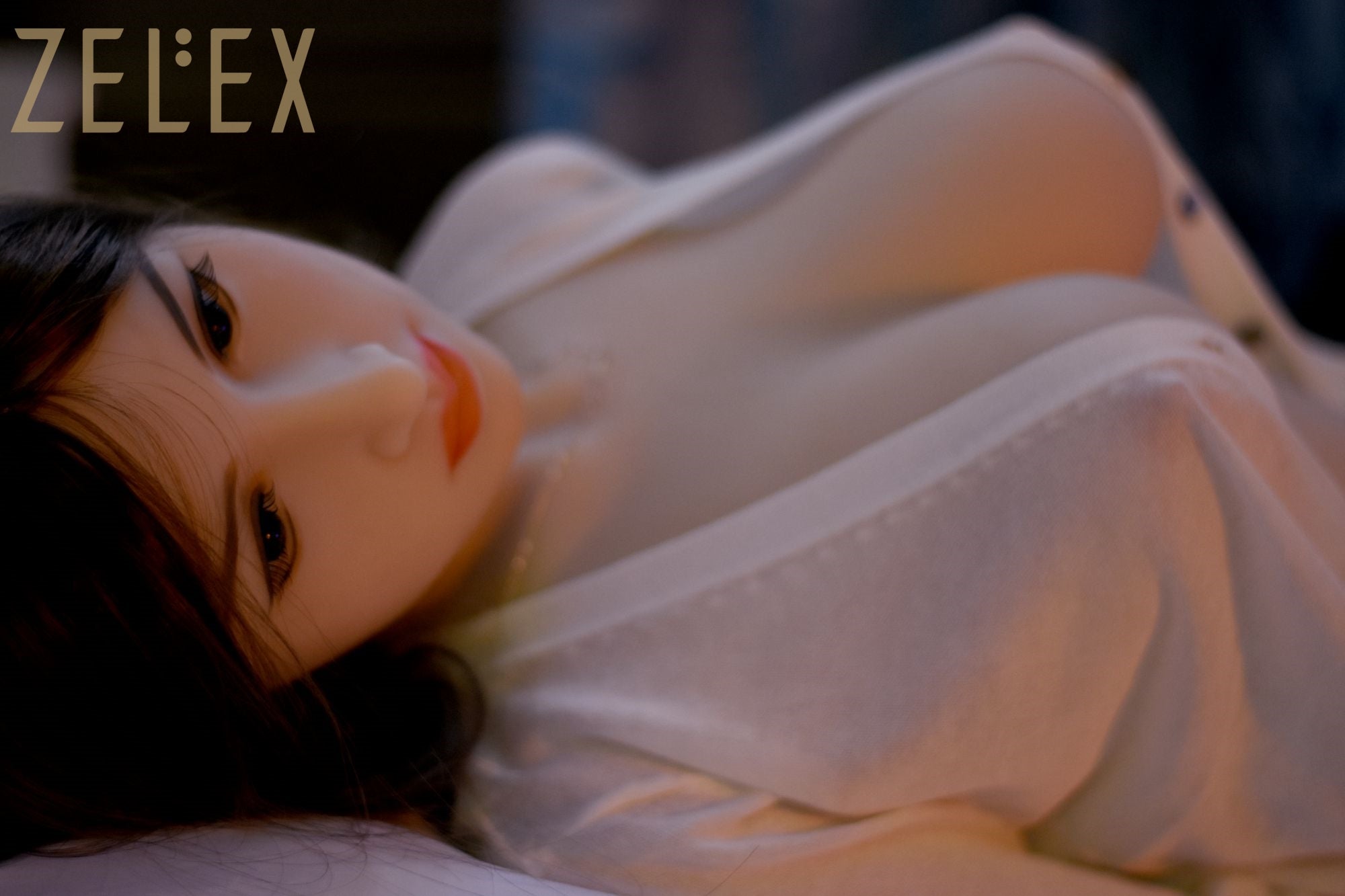 Zelex Doll - Naomi - Poupée de Sexe Réaliste - 155cm - Gel Sein - Naturel