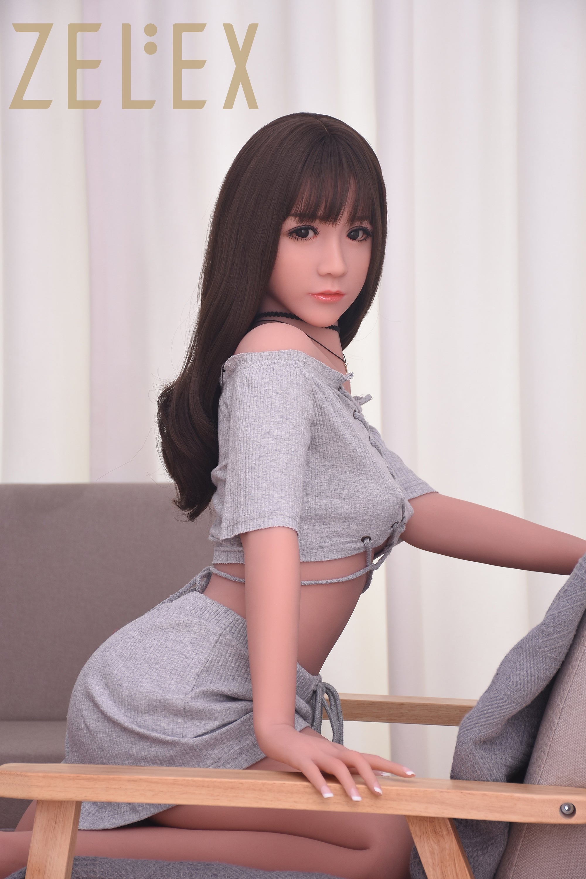 Zelex Doll - Meg - Poupée de Sexe Réaliste - 155cm - Bronzer