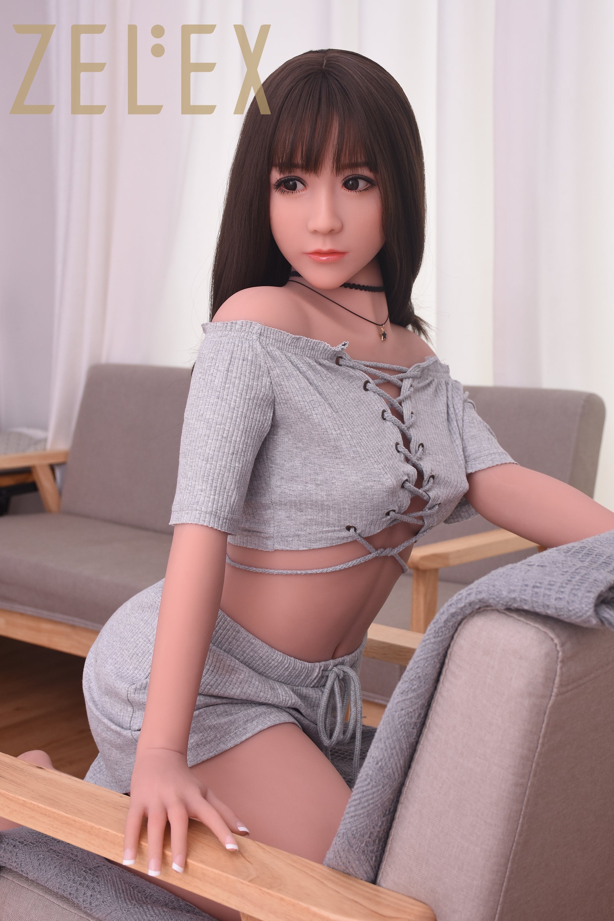 Zelex Doll - Meg - Poupée de Sexe Réaliste - 155cm - Bronzer