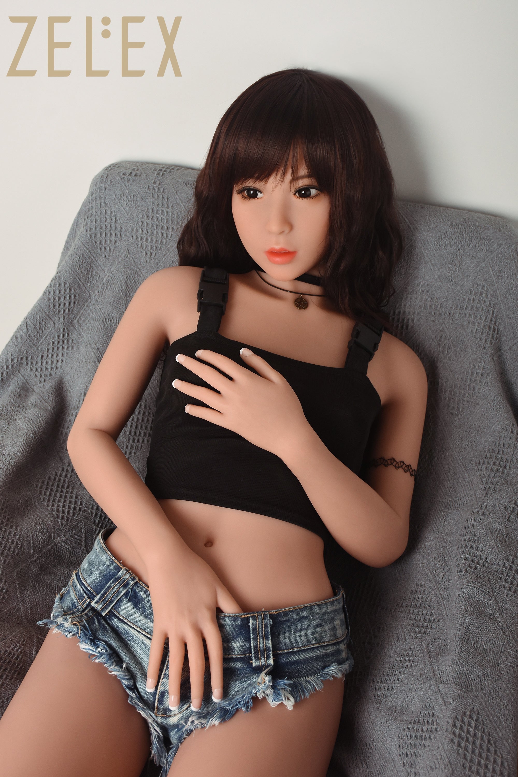 Zelex Doll - Kit - Poupée de Sexe Réaliste - 155cm - Bronzer