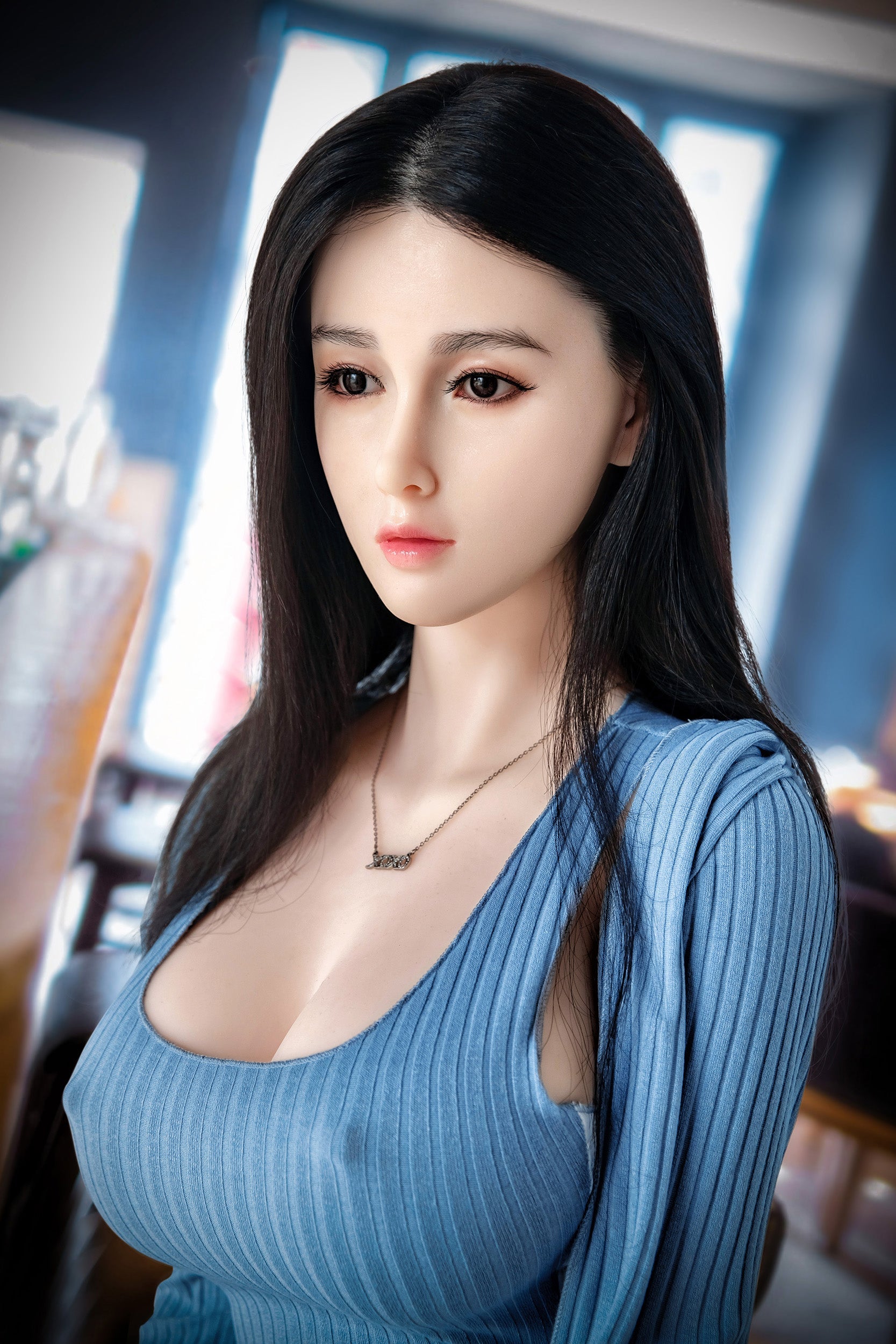Fire Doll - Ishtar - Poupée de Sexe Hybride en TPE Silicone - 168cm - Naturel