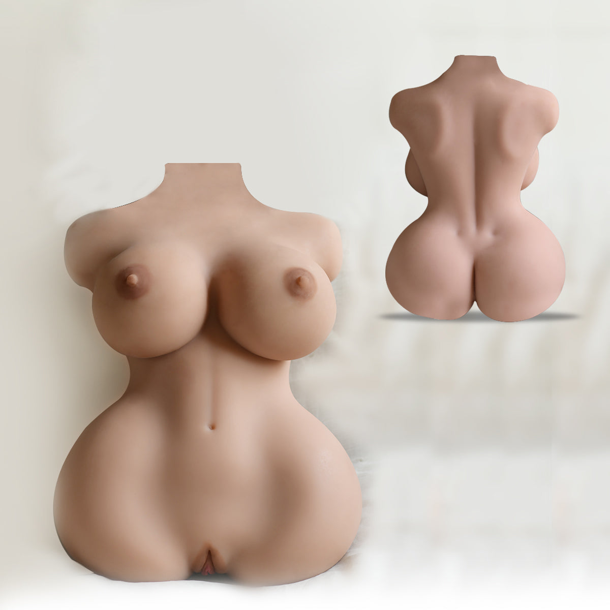 Allure Torse de Poupée Sexuelle - Alexandria Tête & Torse - Bronzer