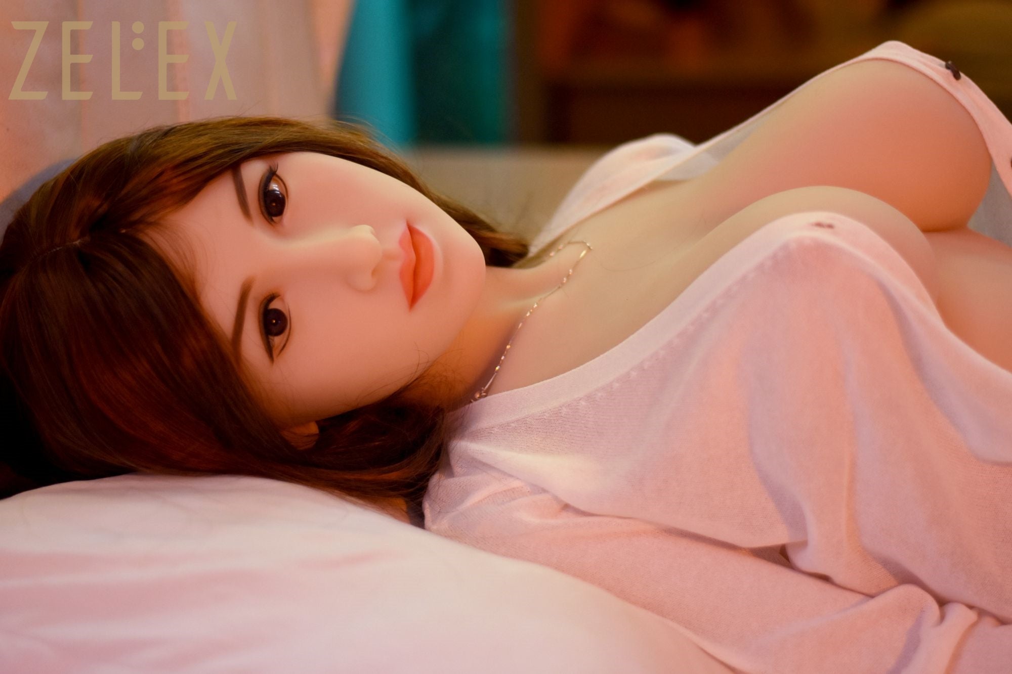 Zelex Doll - Naomi - Poupée de Sexe Réaliste - 155cm - Gel Sein - Naturel