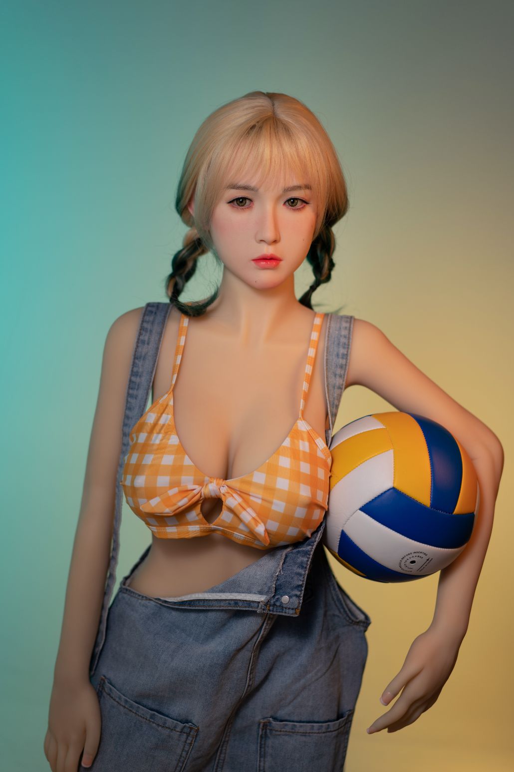Zelex Doll - Jadyn - Poupée de Sexe Hybride en TPE Silicone - 155cm - Gel Sein - Naturel
