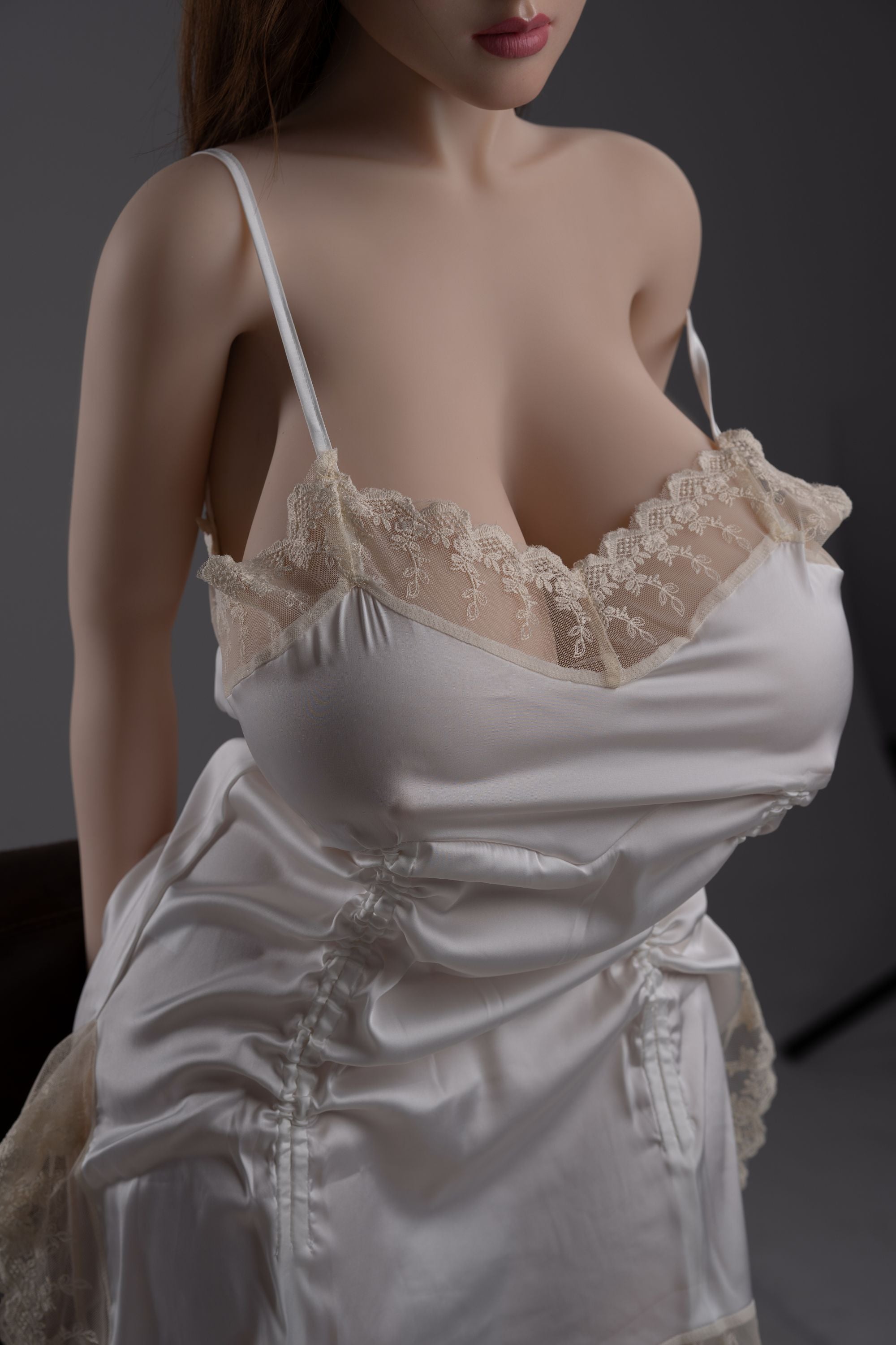 Zelex Doll - Zoey - Poupée de Sexe Hybride en TPE Silicone - 155cm - Naturel