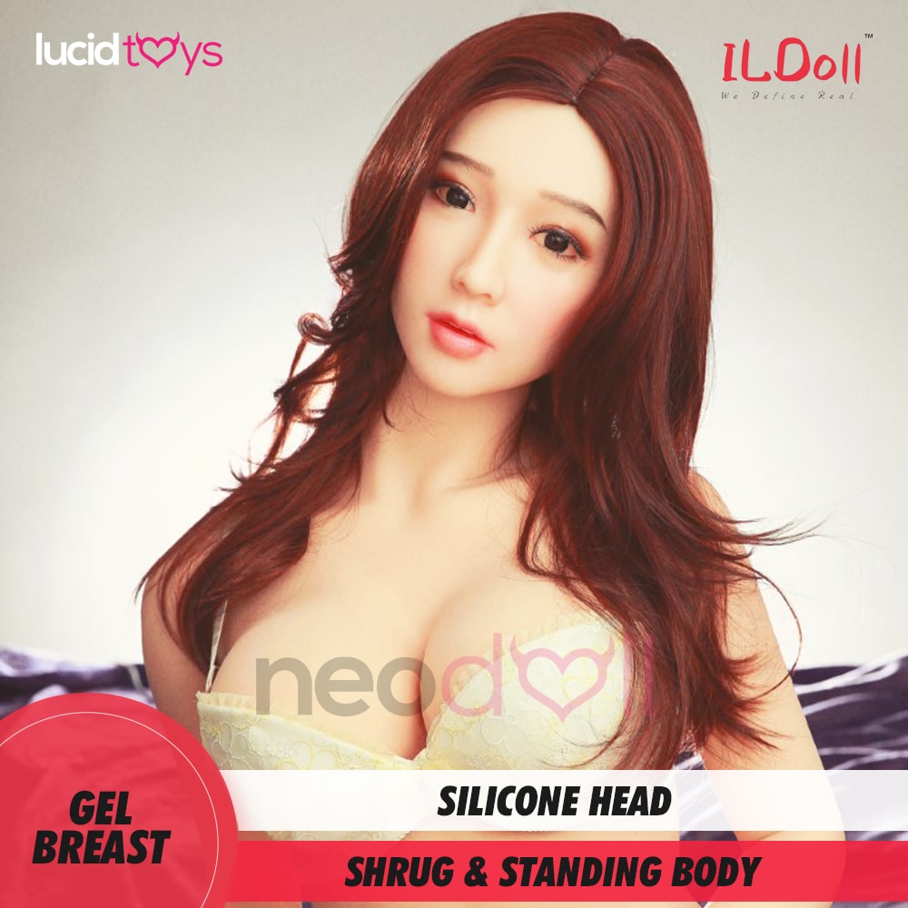 IL Doll - Priscilla - Poupée de Sexe Hybride en TPE Silicone - 160cm - Gel Sein - Naturel