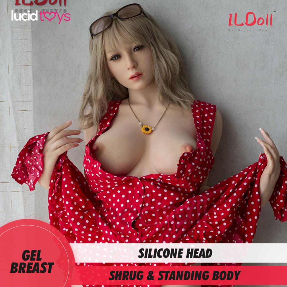IL Doll - Lorelai - Poupée de Sexe Hybride en TPE Silicone - 151cm - Gel Sein - Naturel