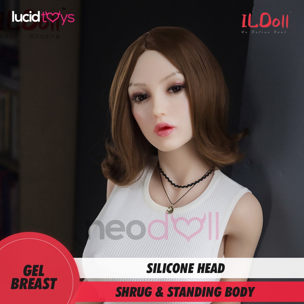 IL Doll - Ashlynn - Poupée de Sexe Hybride en TPE Silicone - 150cm - Gel Sein - Naturel