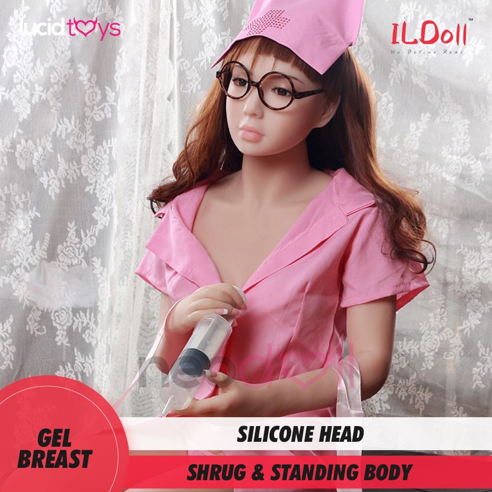 IL Doll - Maryam - Poupée de Sexe Hybride en TPE Silicone - 160cm - Gel Sein - Naturel