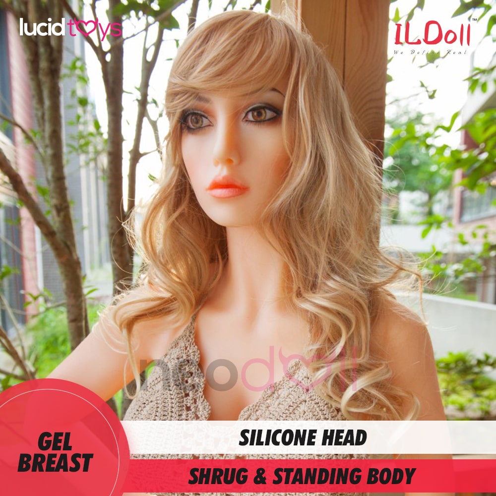 IL Doll - Henley - Poupée de Sexe Hybride en TPE Silicone - 160cm - Gel Sein - Naturel