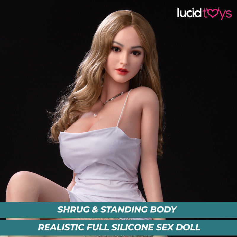 Youqdoll - Hana - Poupée de Sexe Entièrement en Silicone - 163cm - Cheveux Implémentés - Gel Sein - Naturel video