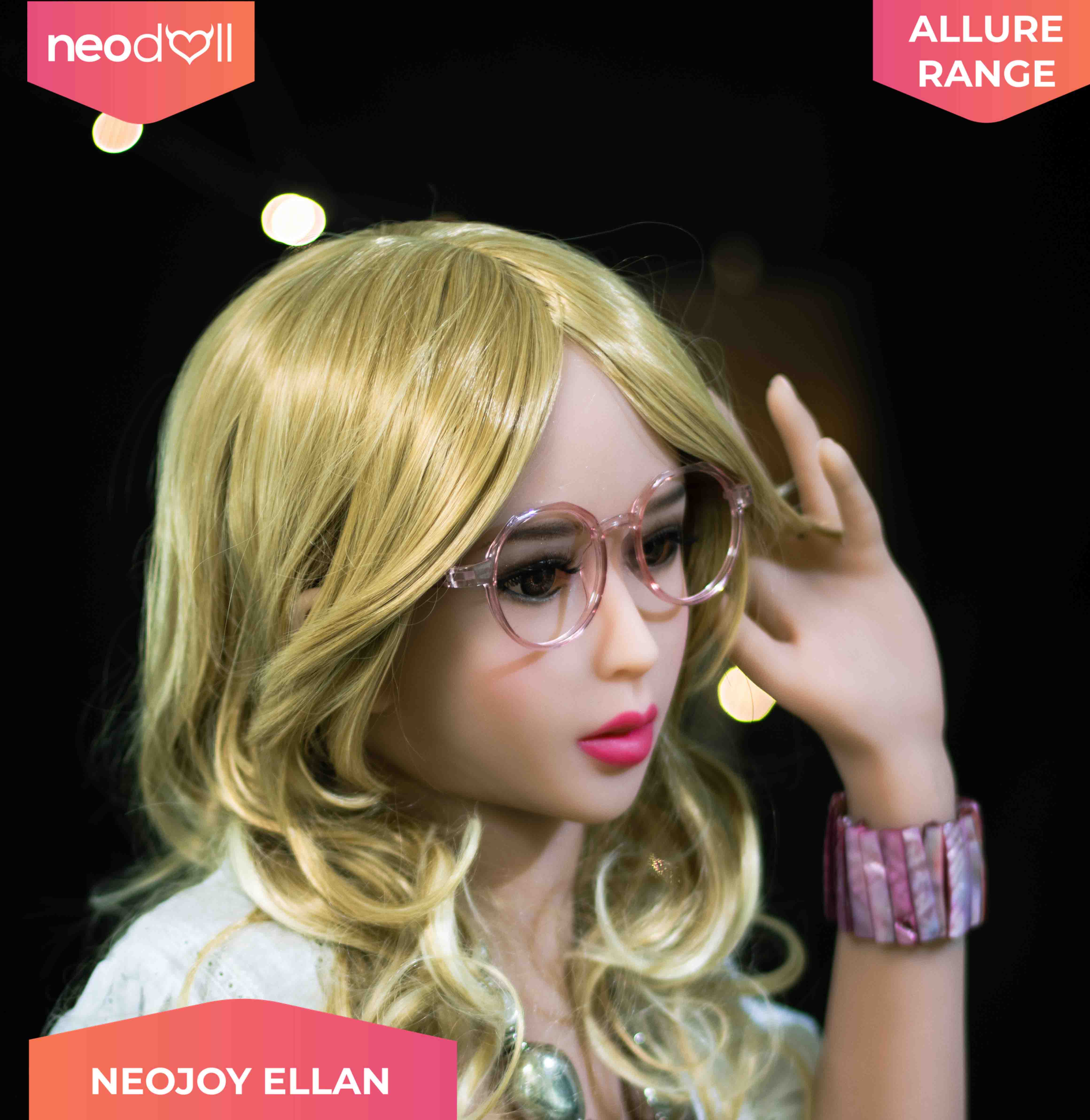 Neodoll Studios Allure Ellan - Poupée de Sexe Réaliste - 150cm - Bronzer