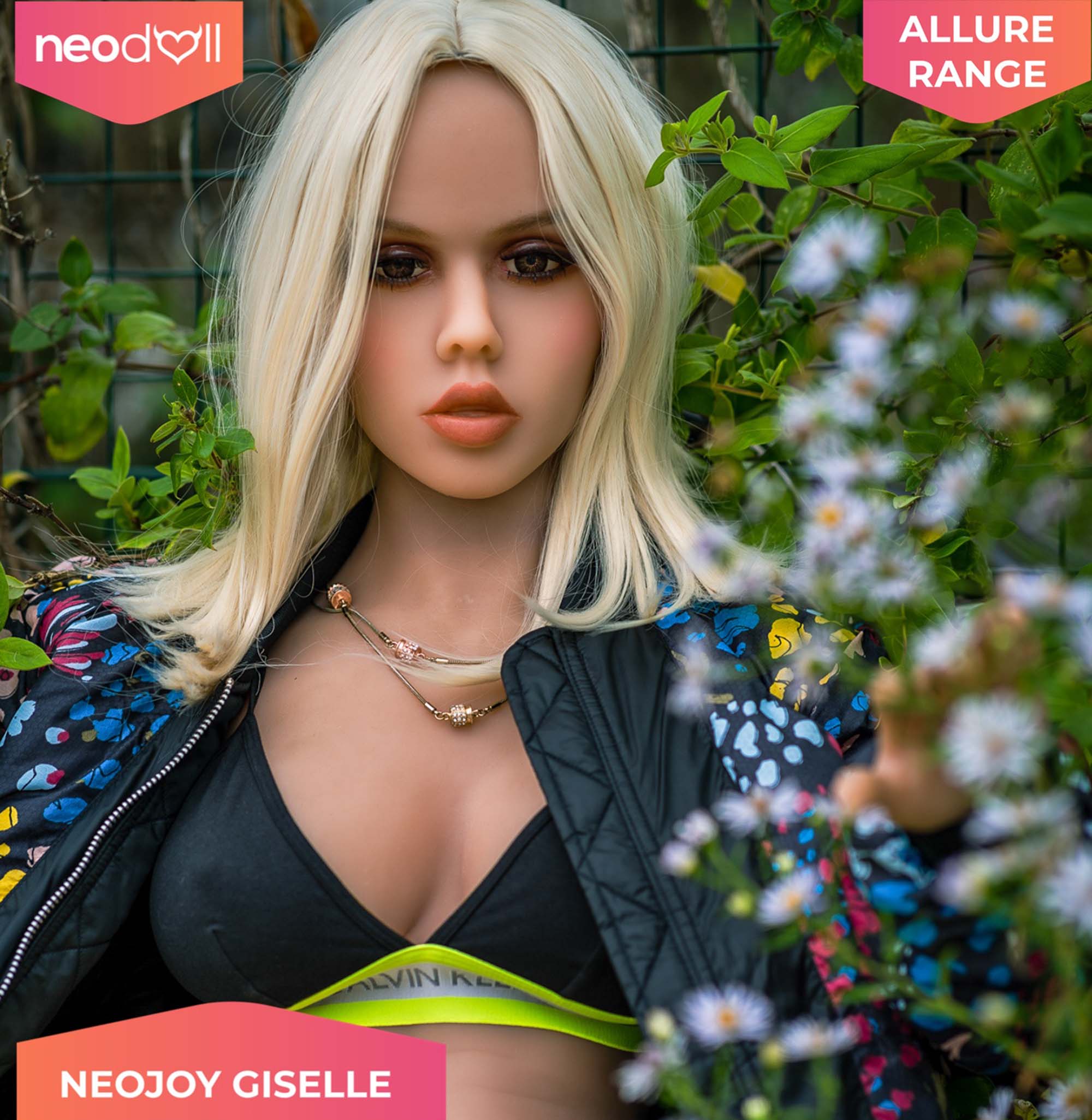 Neodoll Allure Giselle - Poupée de Sexe Réaliste - 150cm - Bronzer