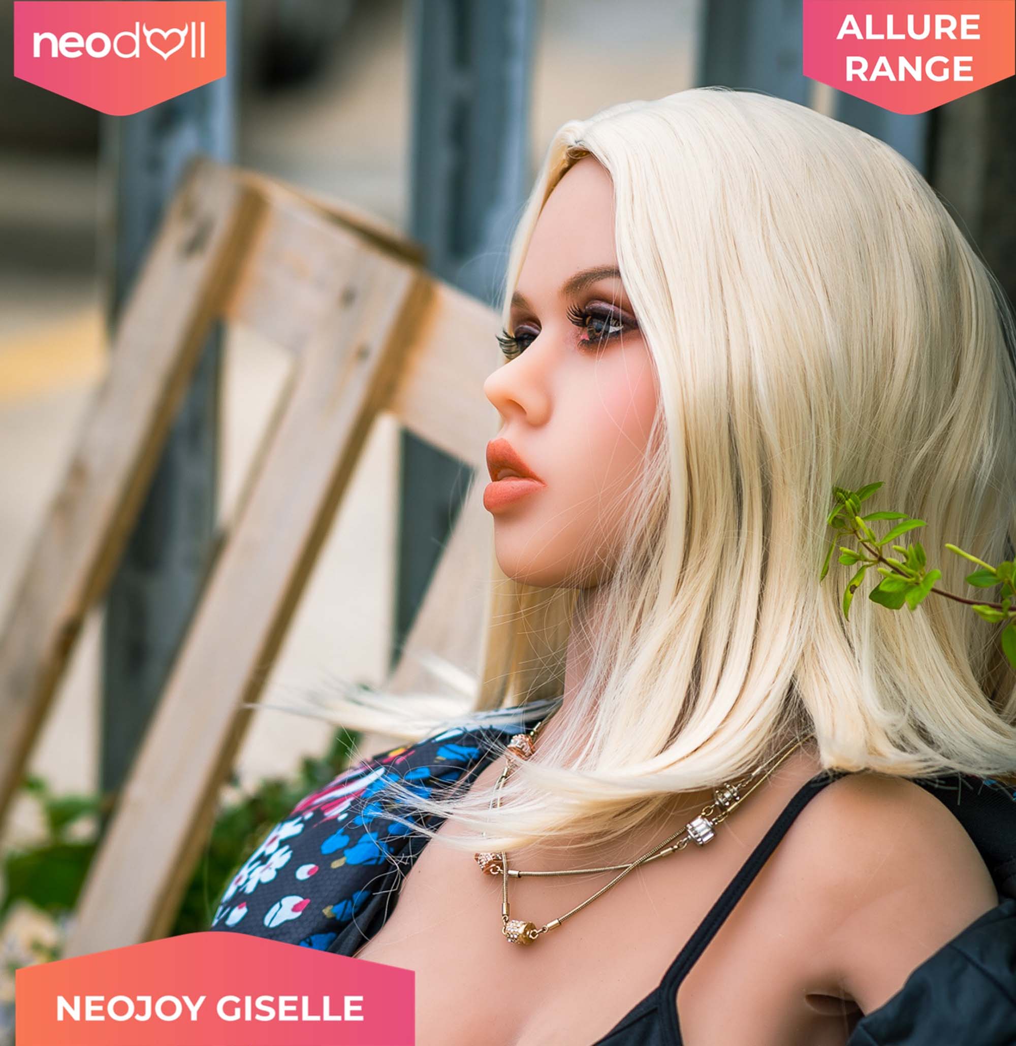 Neodoll Allure Giselle - Poupée de Sexe Réaliste - 150cm - Bronzer