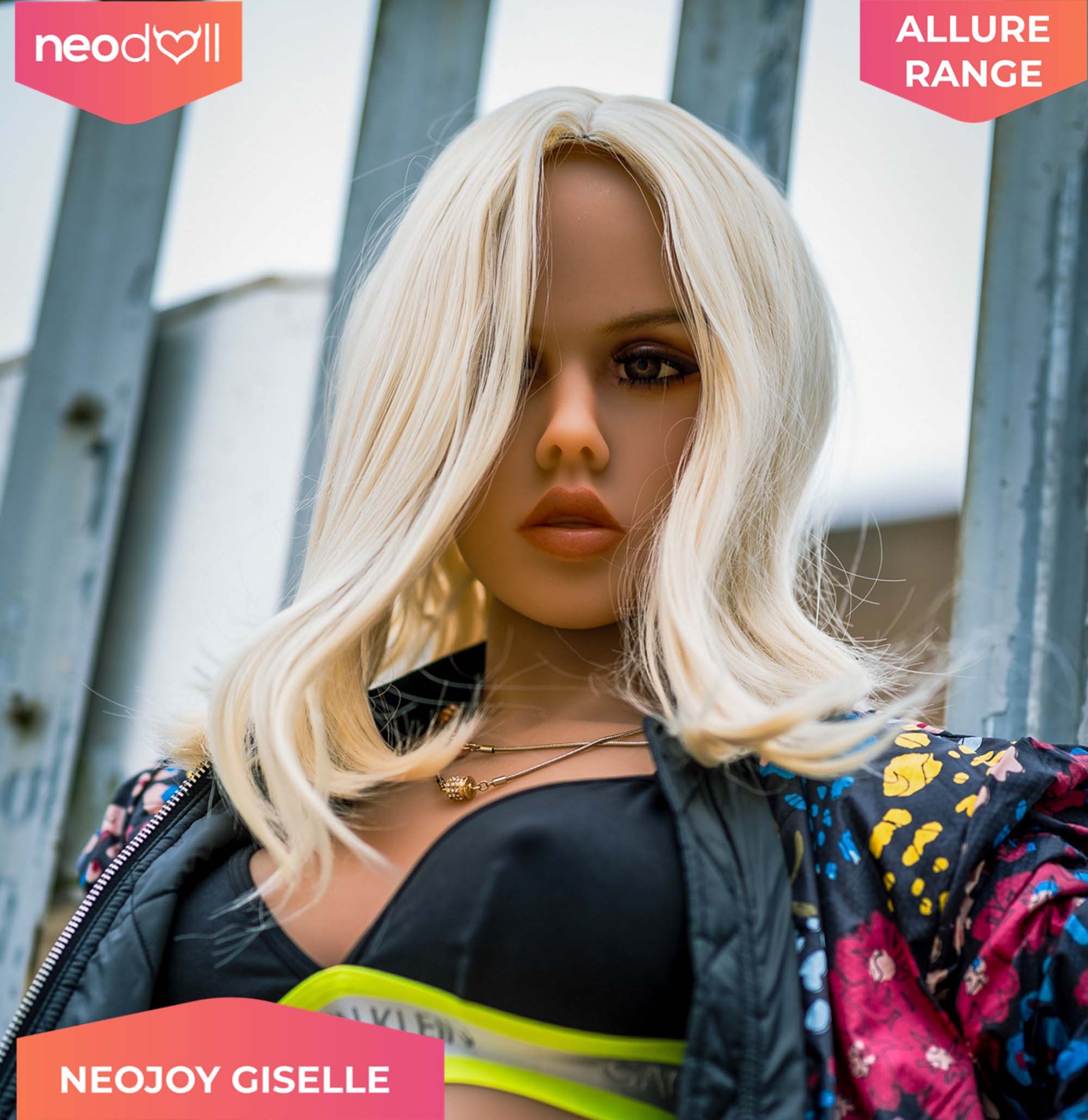 Neodoll Allure Giselle - Poupée de Sexe Réaliste - 150cm - Bronzer