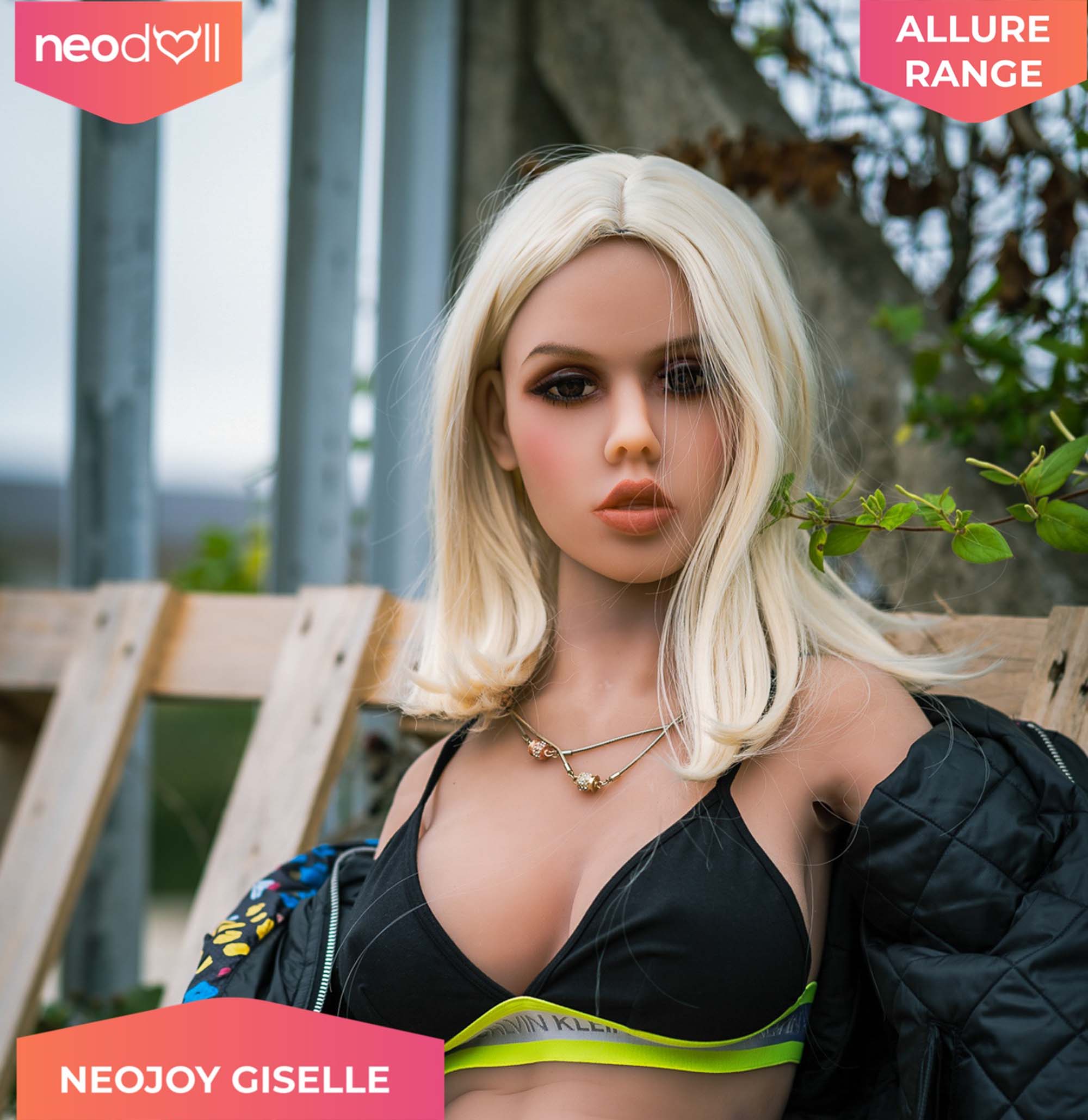 Neodoll Allure Giselle - Poupée de Sexe Réaliste - 150cm - Bronzer